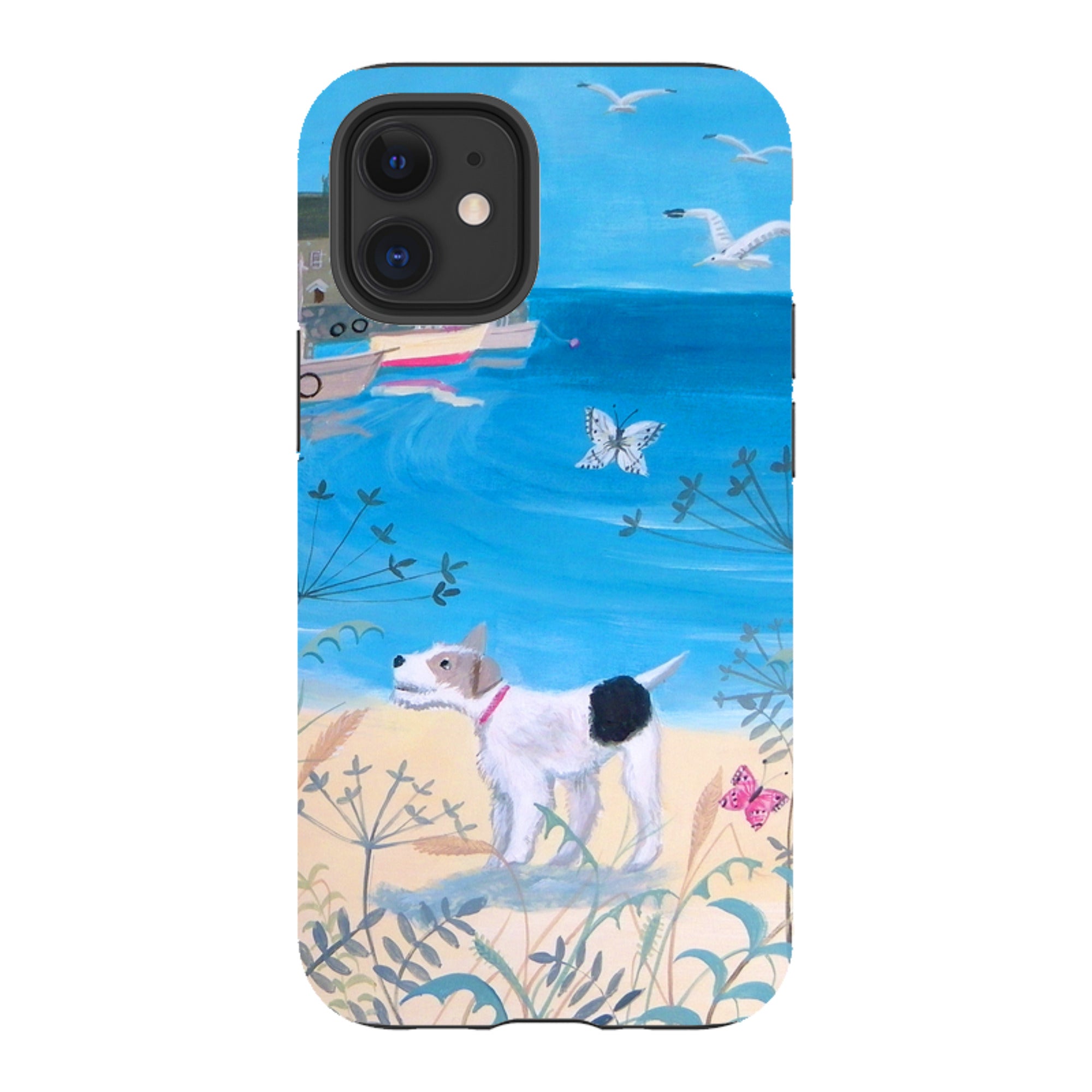 iPhone Tough Case - Seaside Dog By Mary Stubberfield