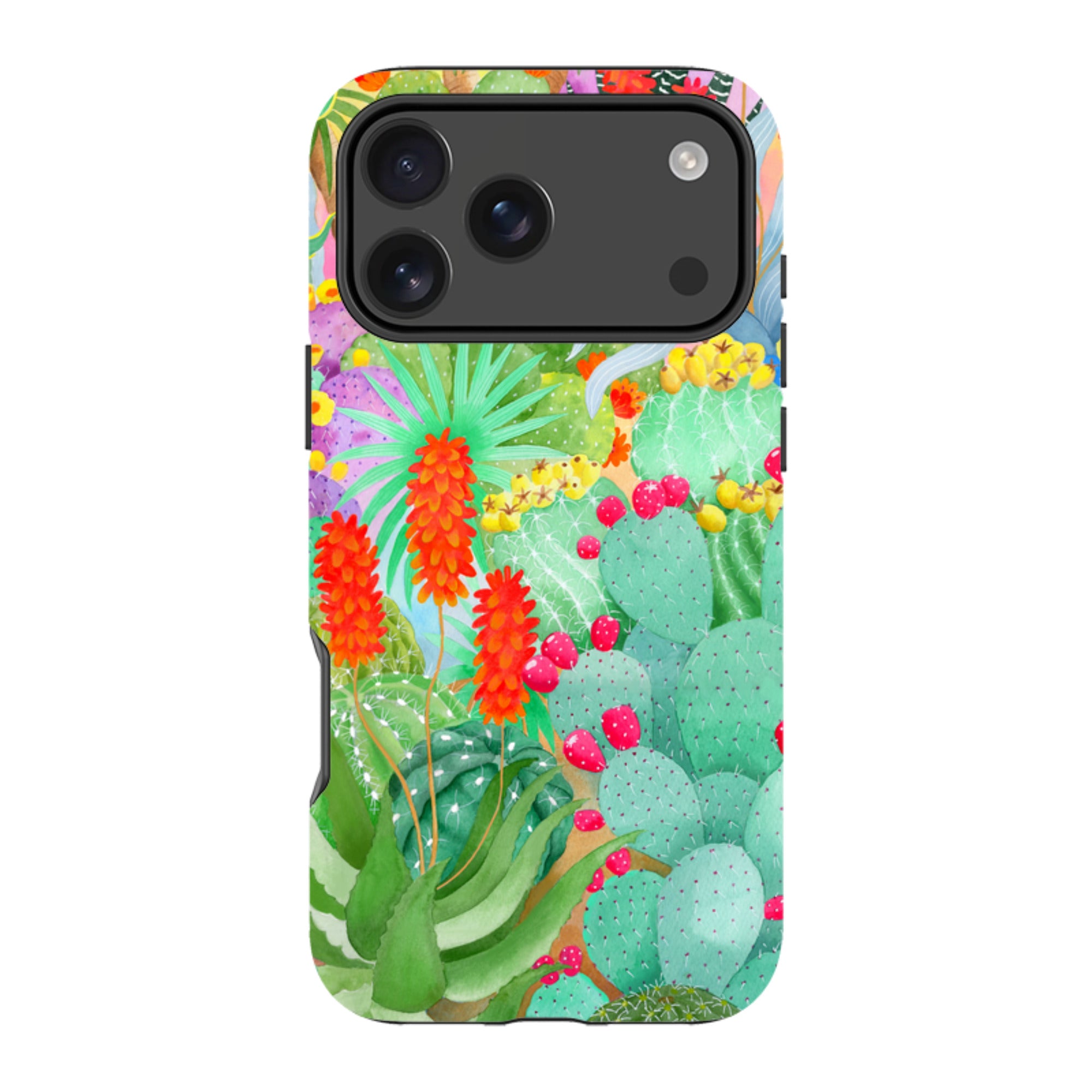 iPhone MagSafe Tough Case -  Cactus By Bex Parkin