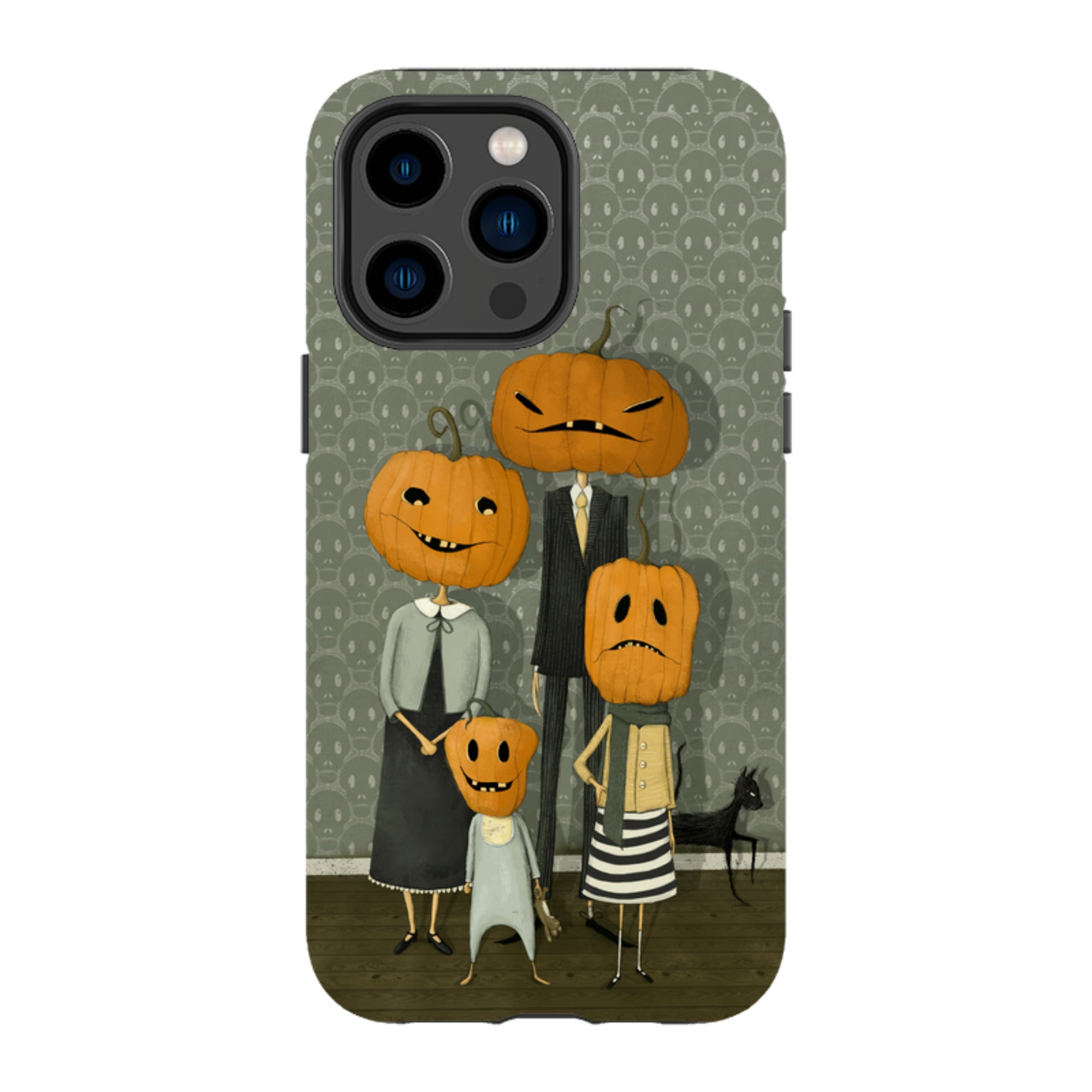 iPhone Tough Case - Pumpkin Family By Maja Lindberg