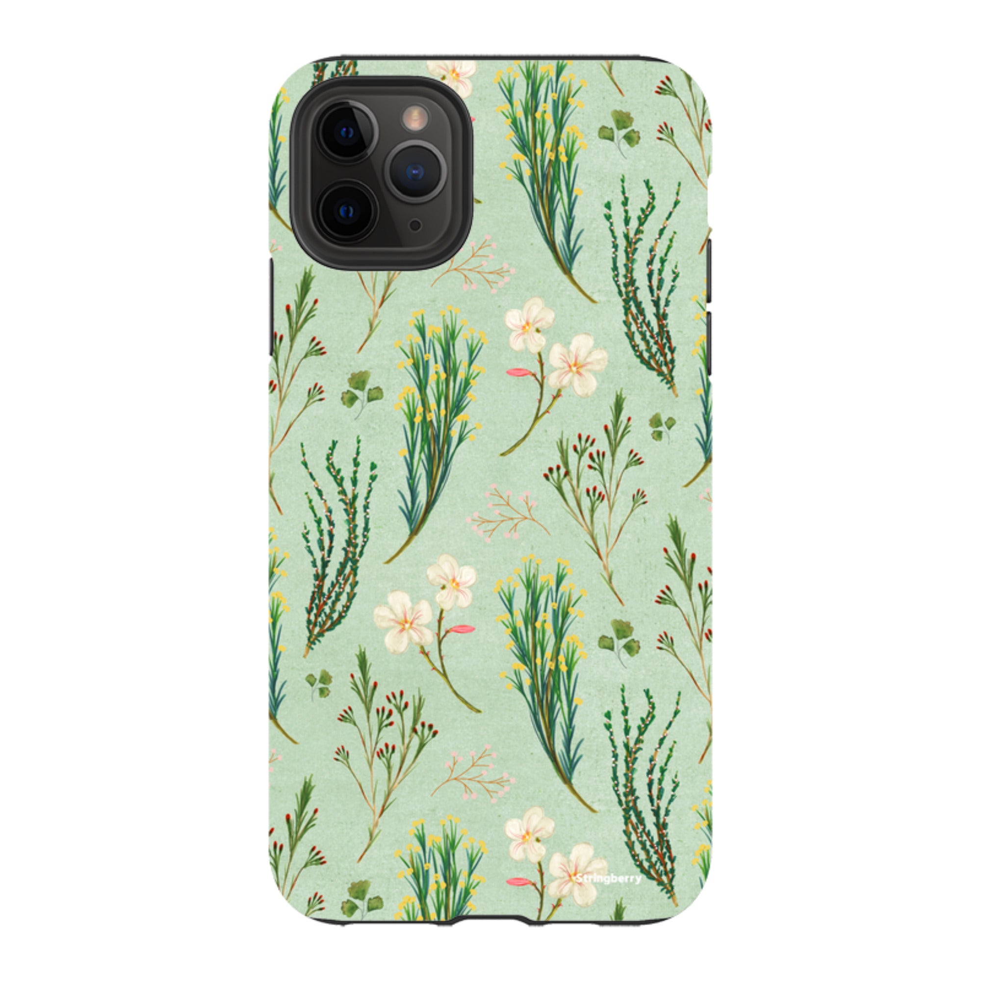 iPhone Tough Case - Wild Flowers By Katherine Quinn