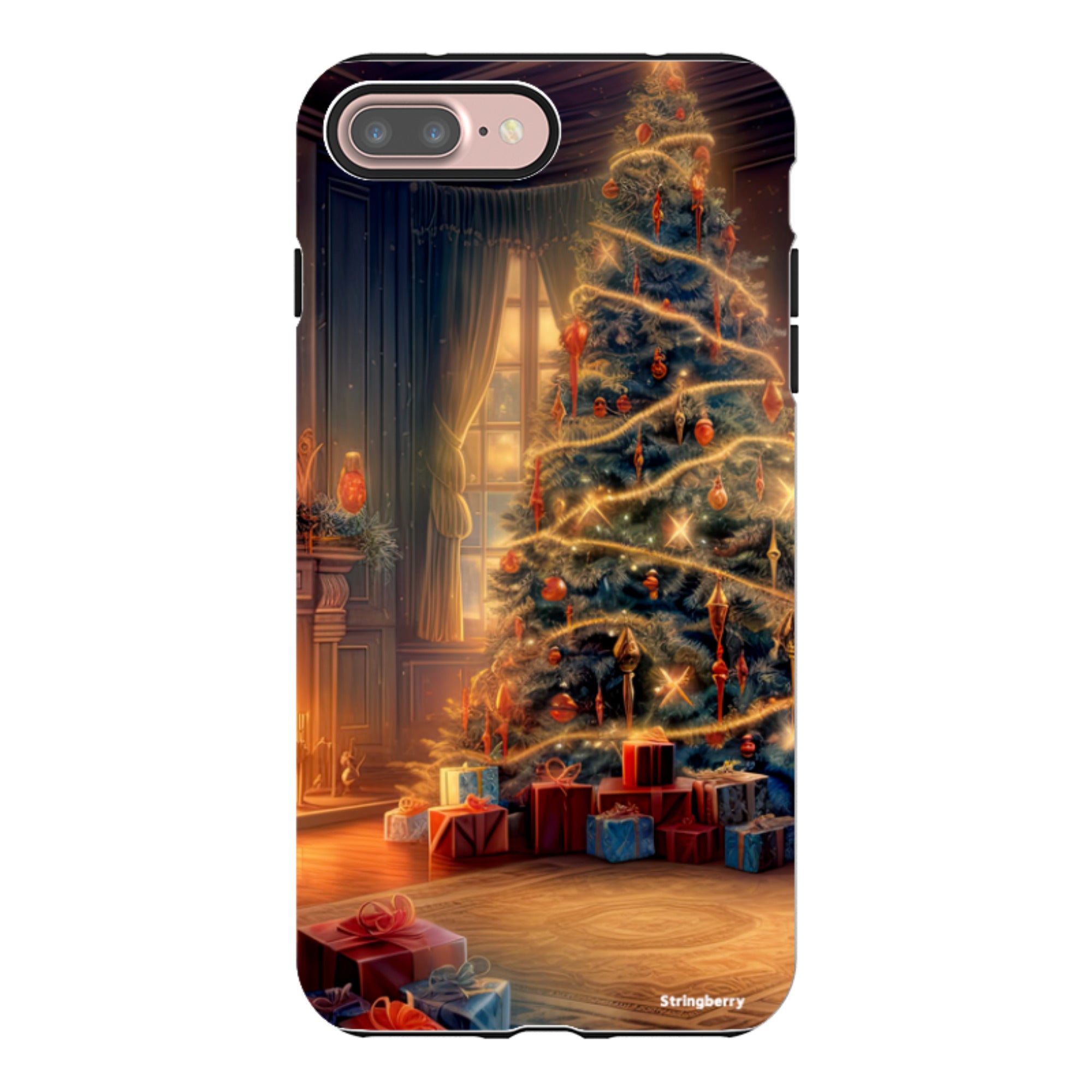 iPhone Tough Case - Holly Jolly Christmas