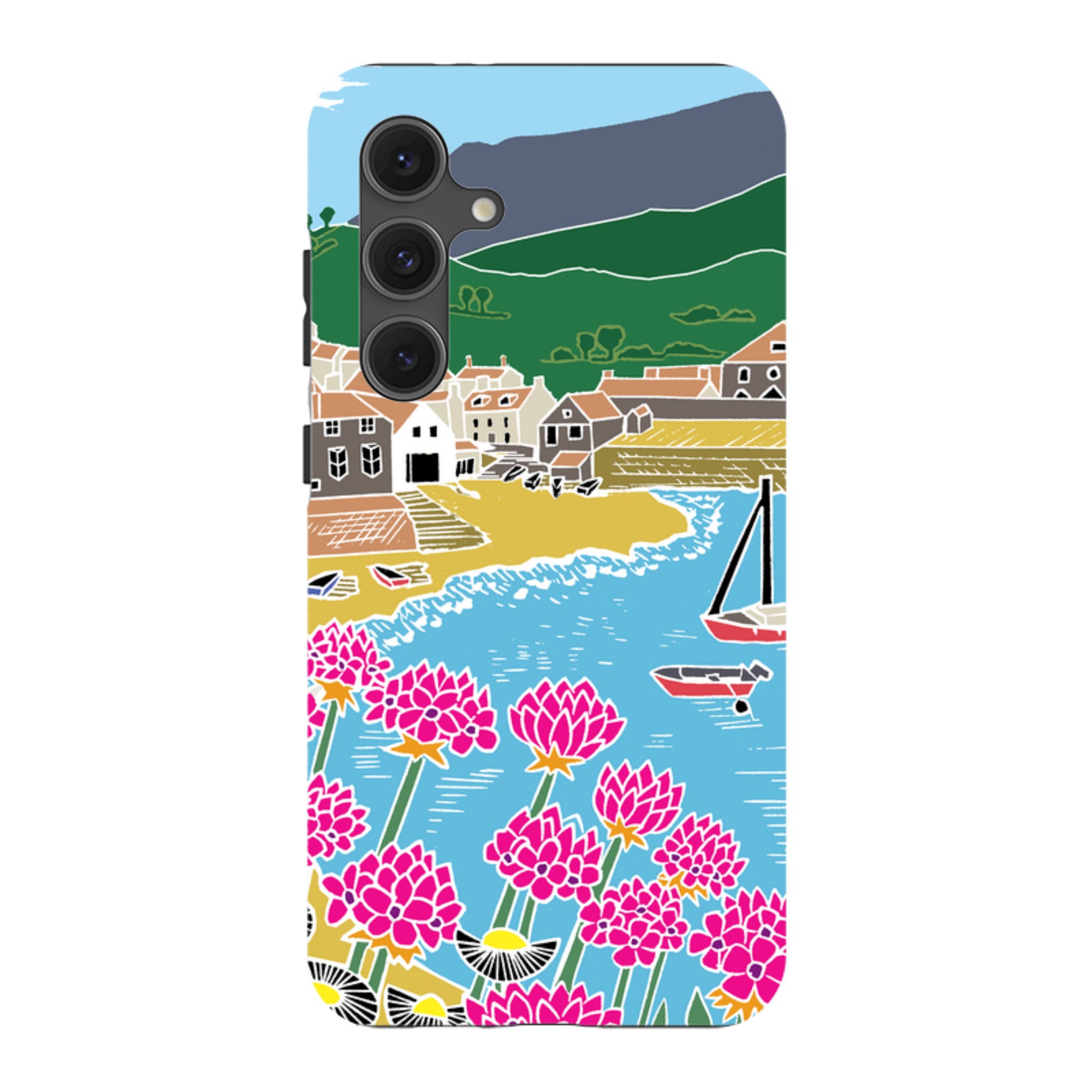 Samsung Tough Case - Quaint Harbour By Kate Heiss