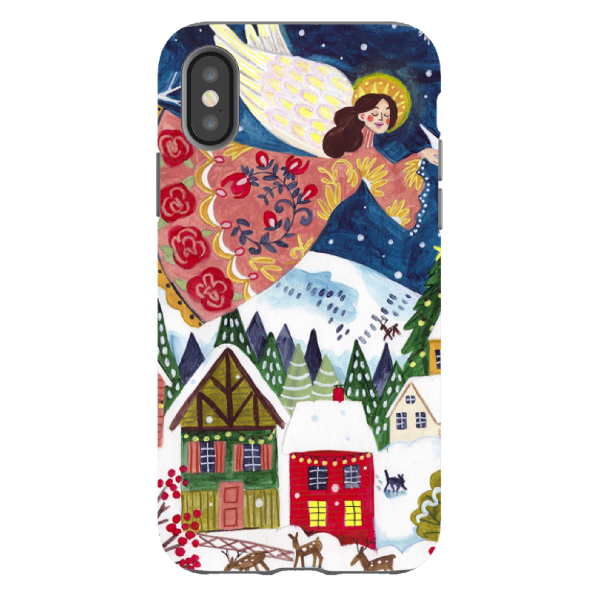 iPhone Tough Case - Angel By Caroline Bonne Muller