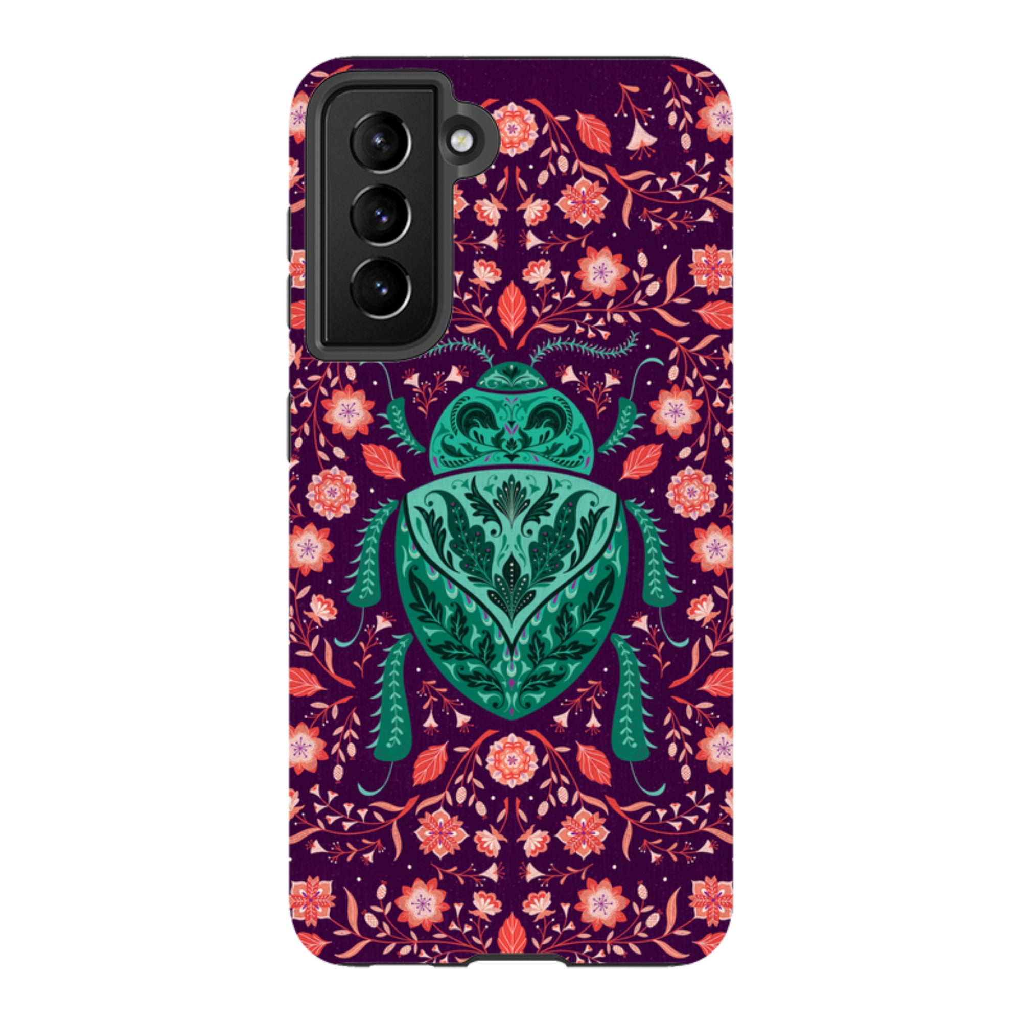 Samsung Tough Case - Beetle By Jenny Zemanek
