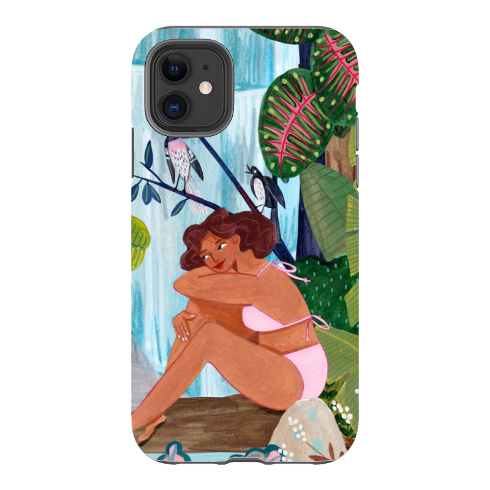 iPhone Tough Case - Waterfall By Caroline Bonne Muller