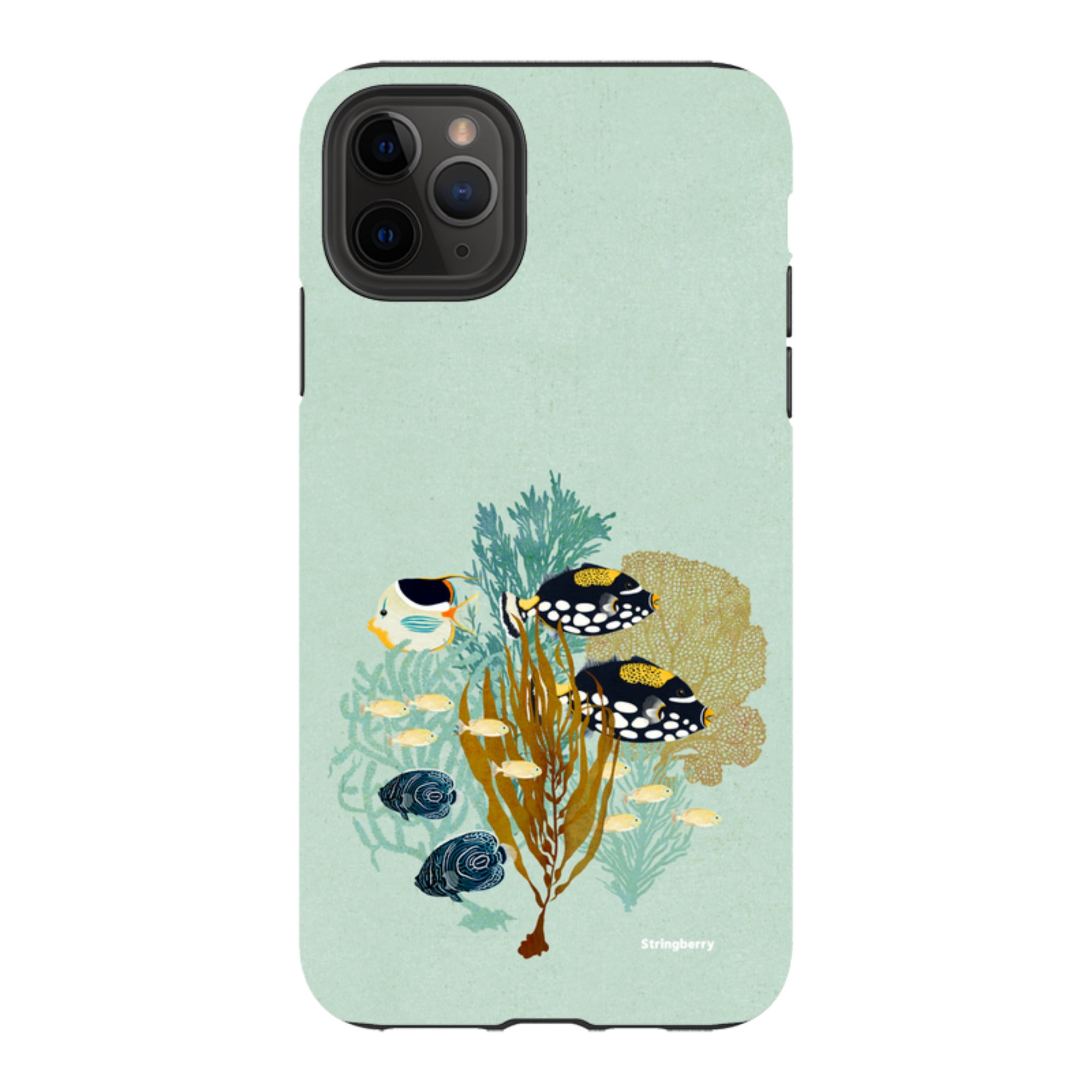 iPhone Tough Case - Fish Town By Katherine Quinn