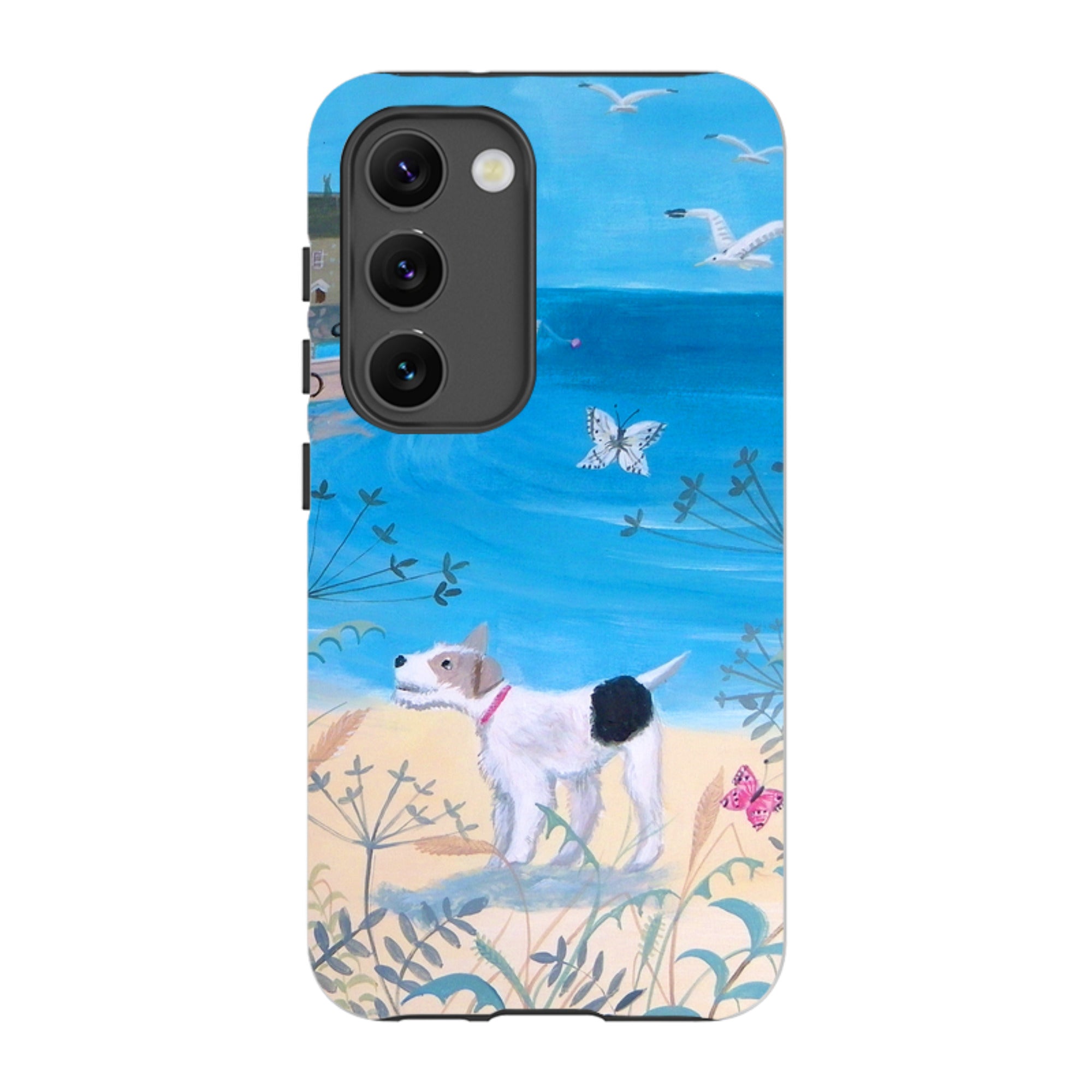 Samsung Tough Case - Seaside Dog By Mary Stubberfield