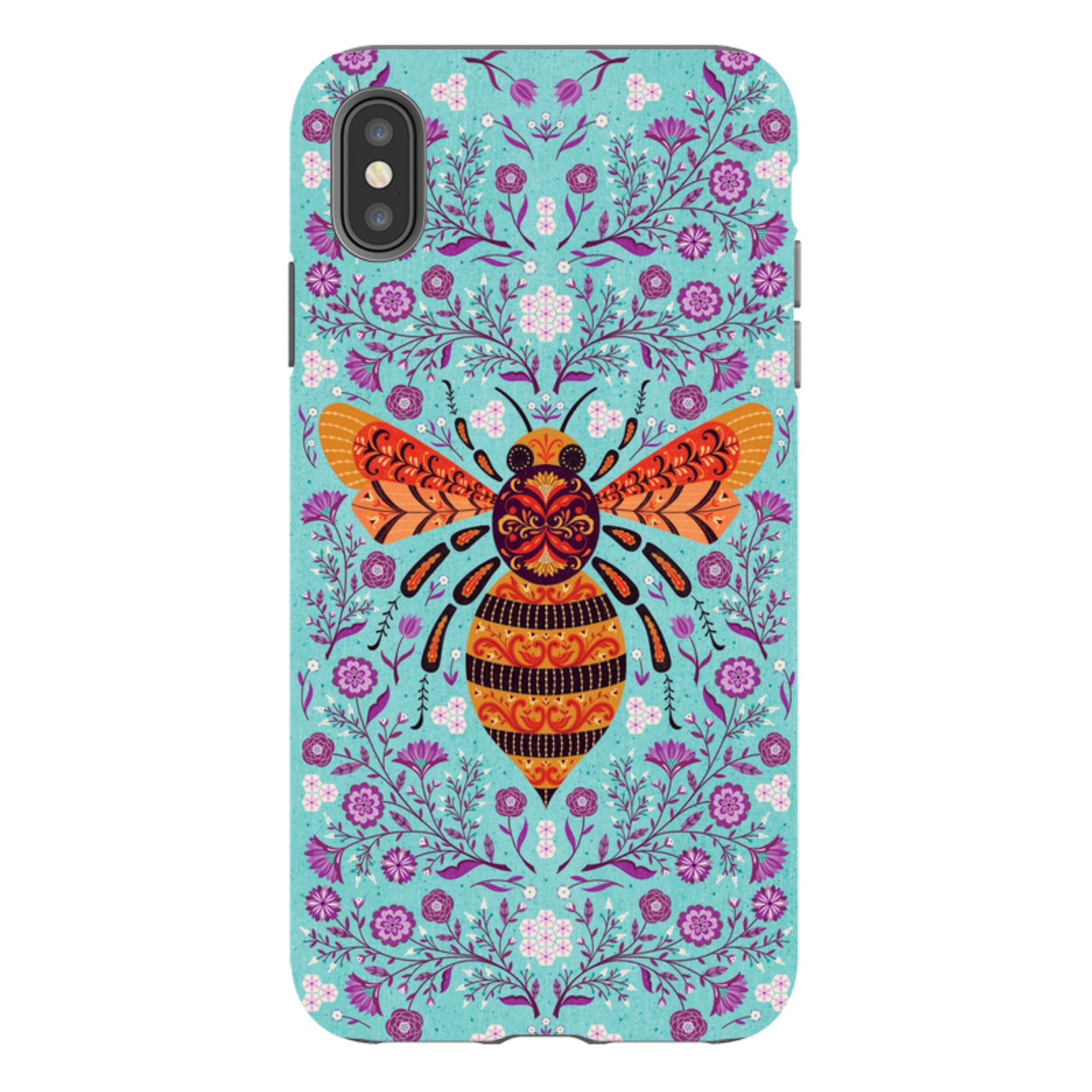 iPhone Tough Case - Bee By Jenny Zemanek