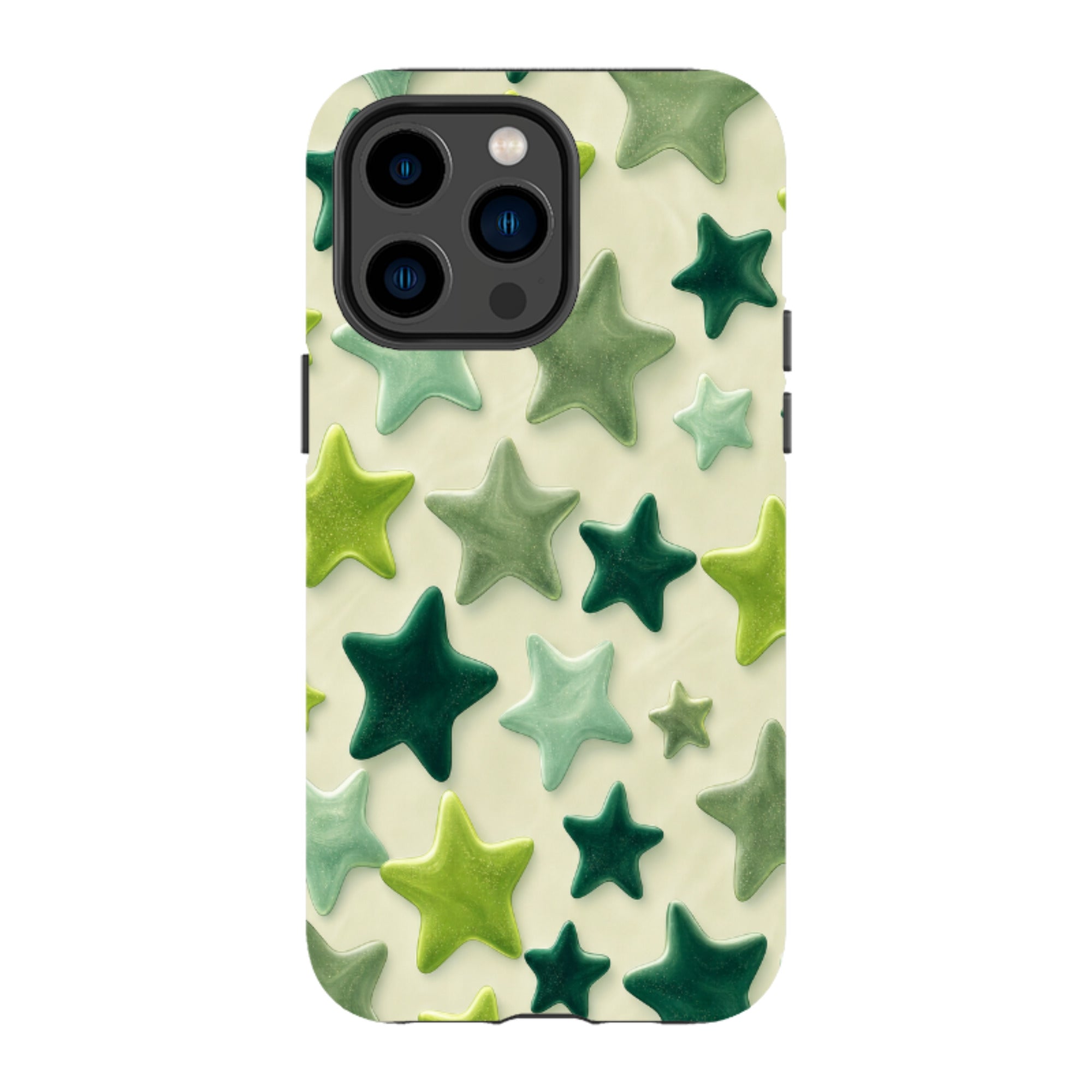 iPhone Tough Case - Sage Green Star