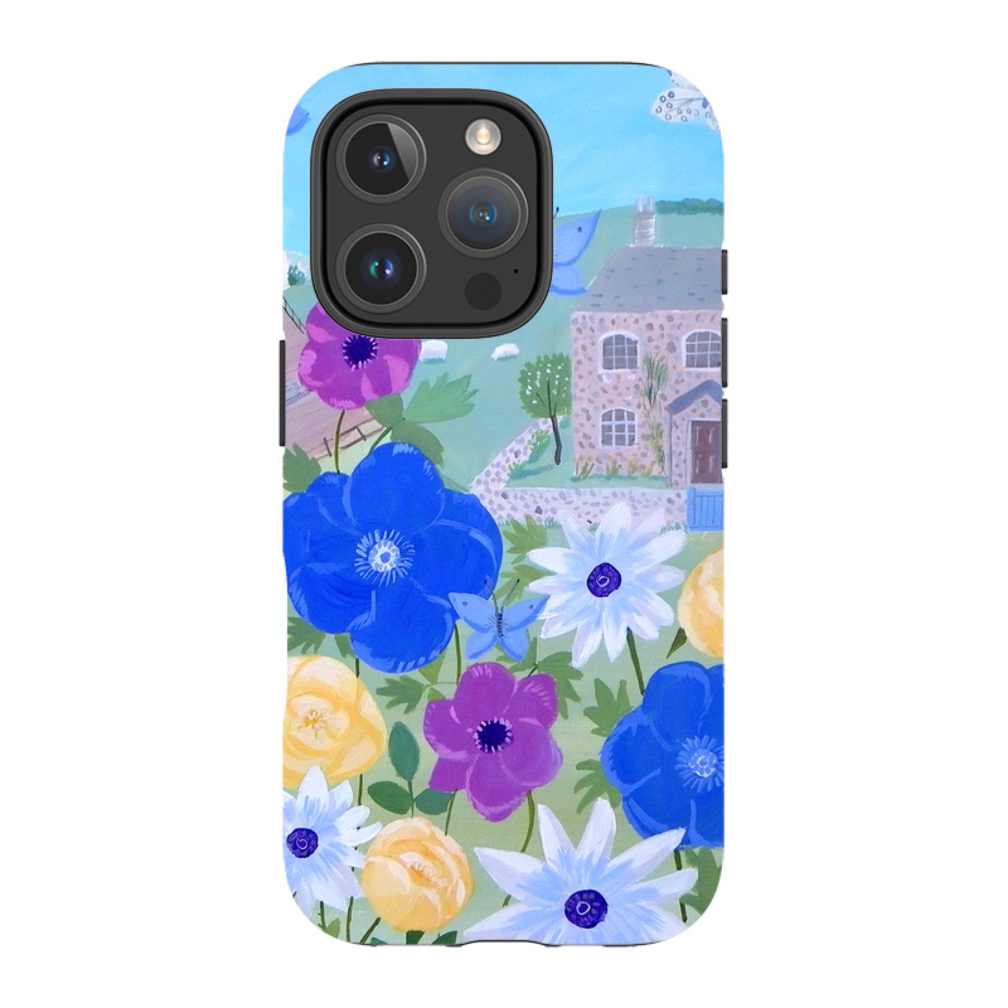 iPhone Tough Case - Cottage By Mary Stubberfield