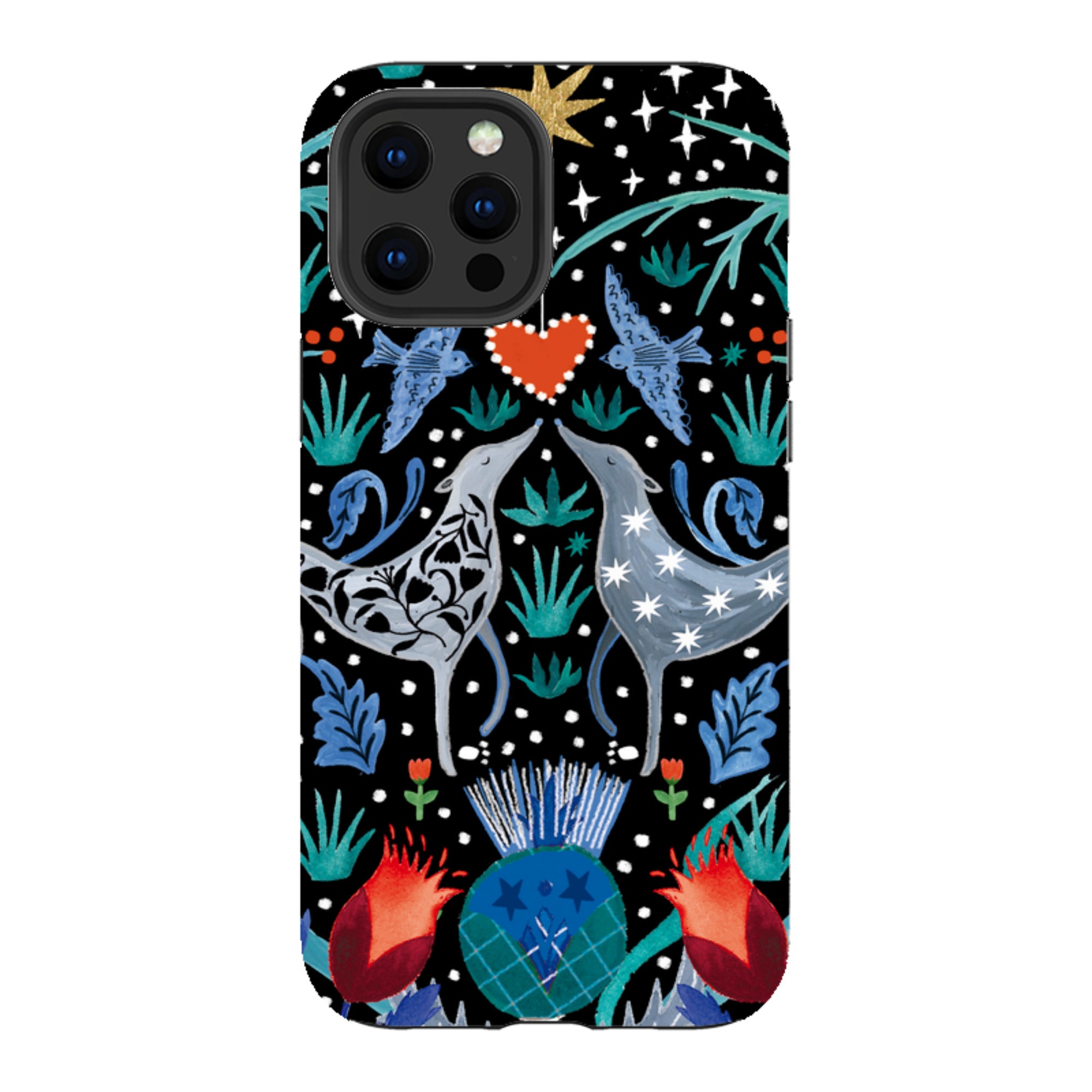 iPhone Tough Case - Winter Walk By Emma Frances Grant
