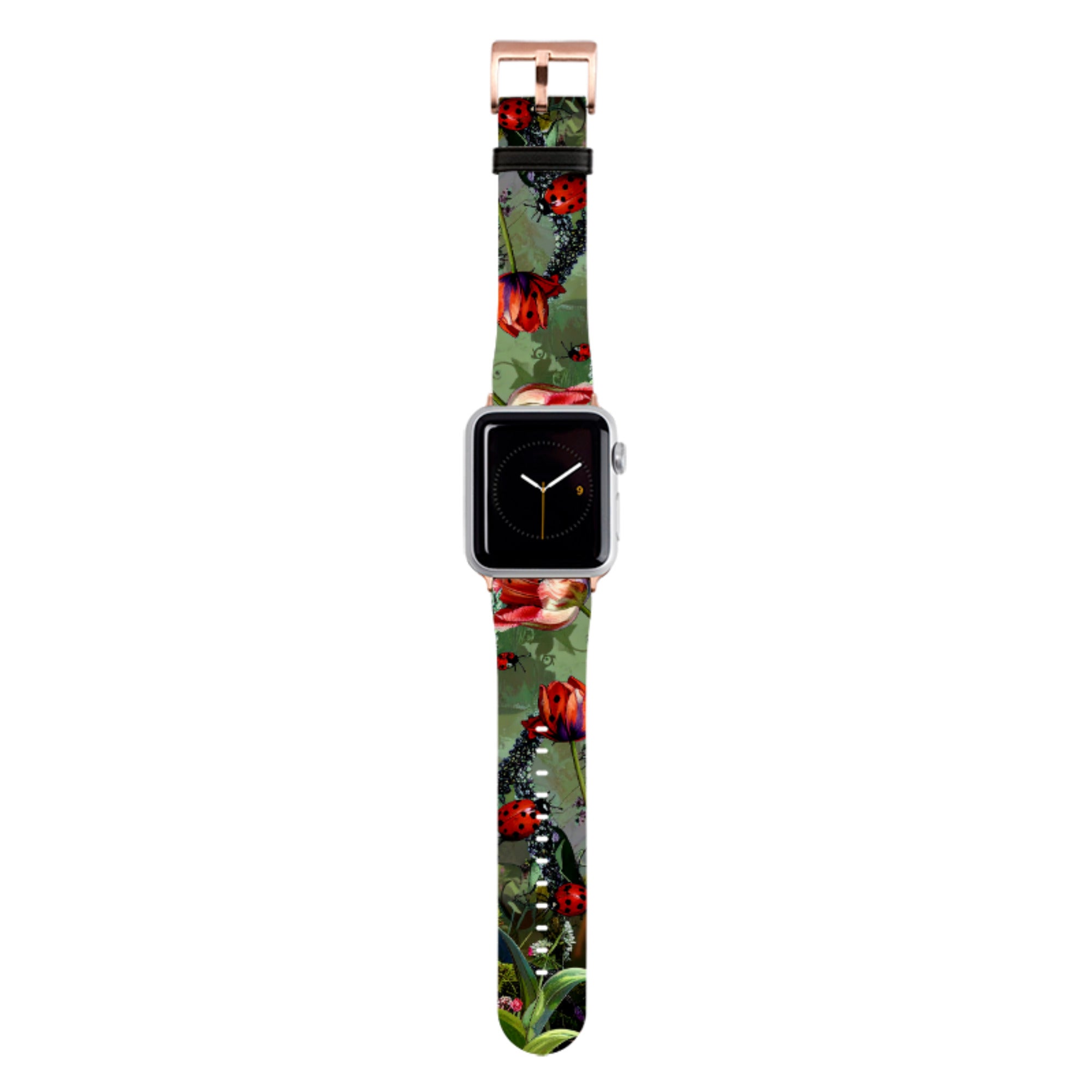 Green Vyne Ladybirds Apple Watch Strap
