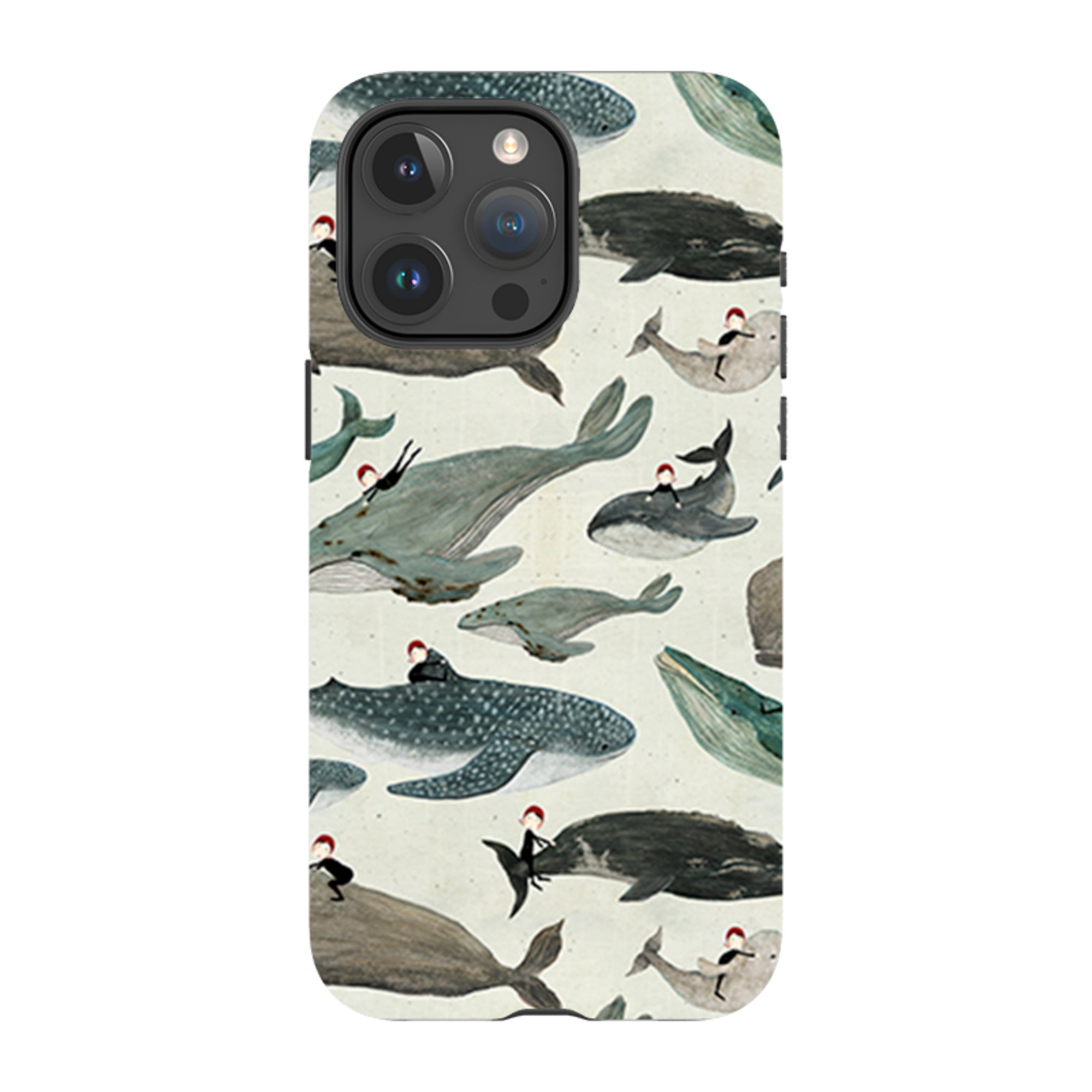 iPhone Tough Case - Whale Rider By Katherine Quinn