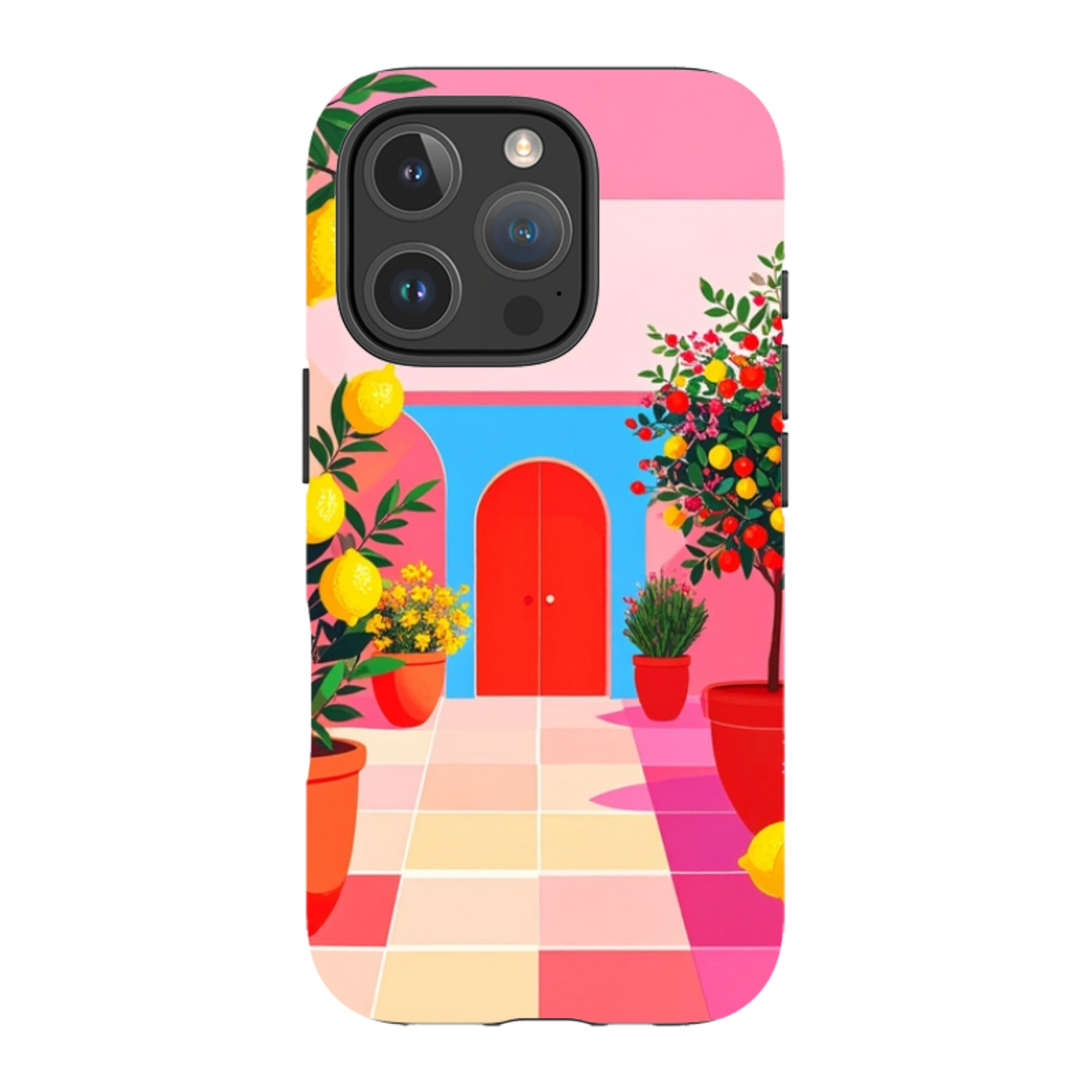 iPhone MagSafe Tough Case - Red Garden