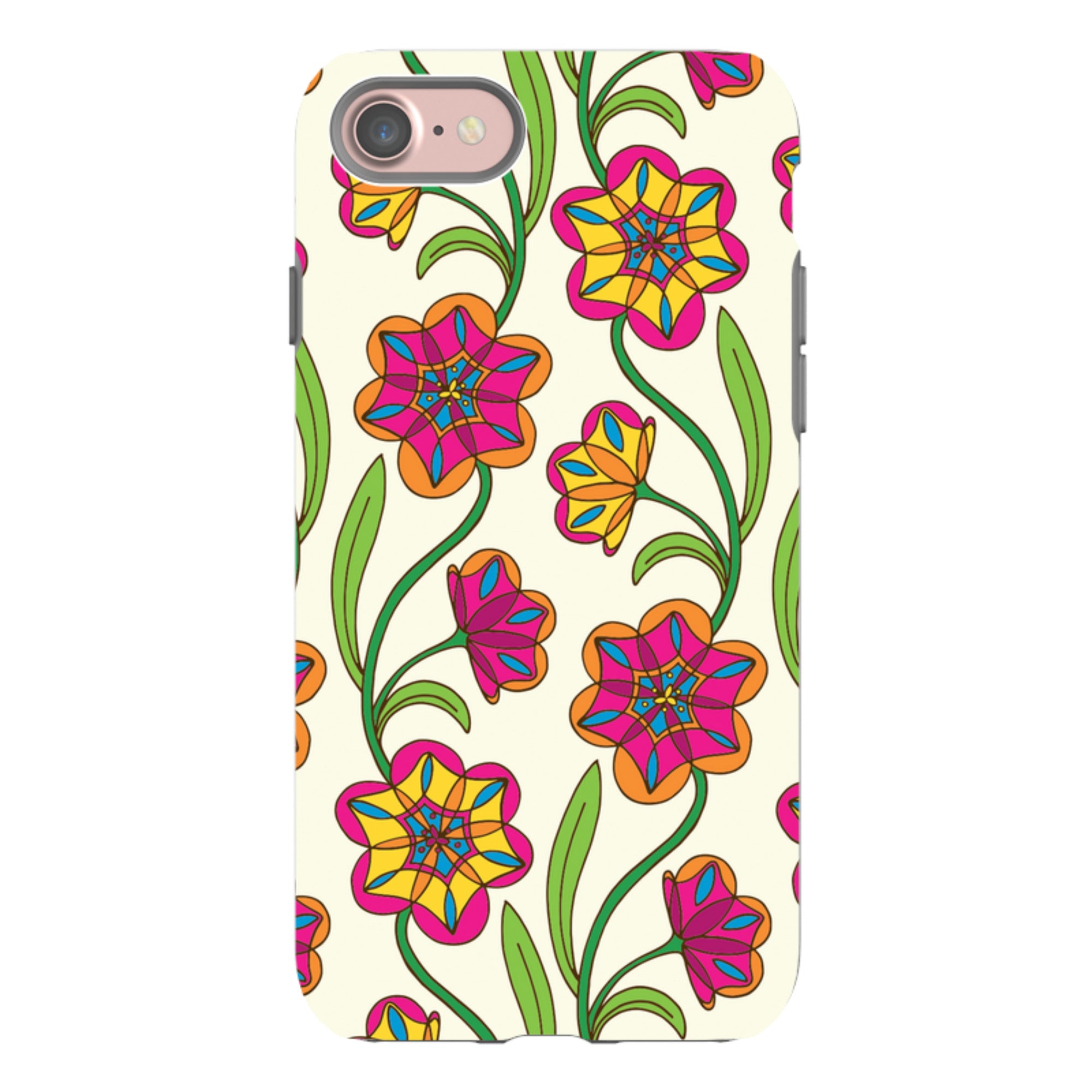 iPhone Tough Case - Tulips By Amelia Bowman