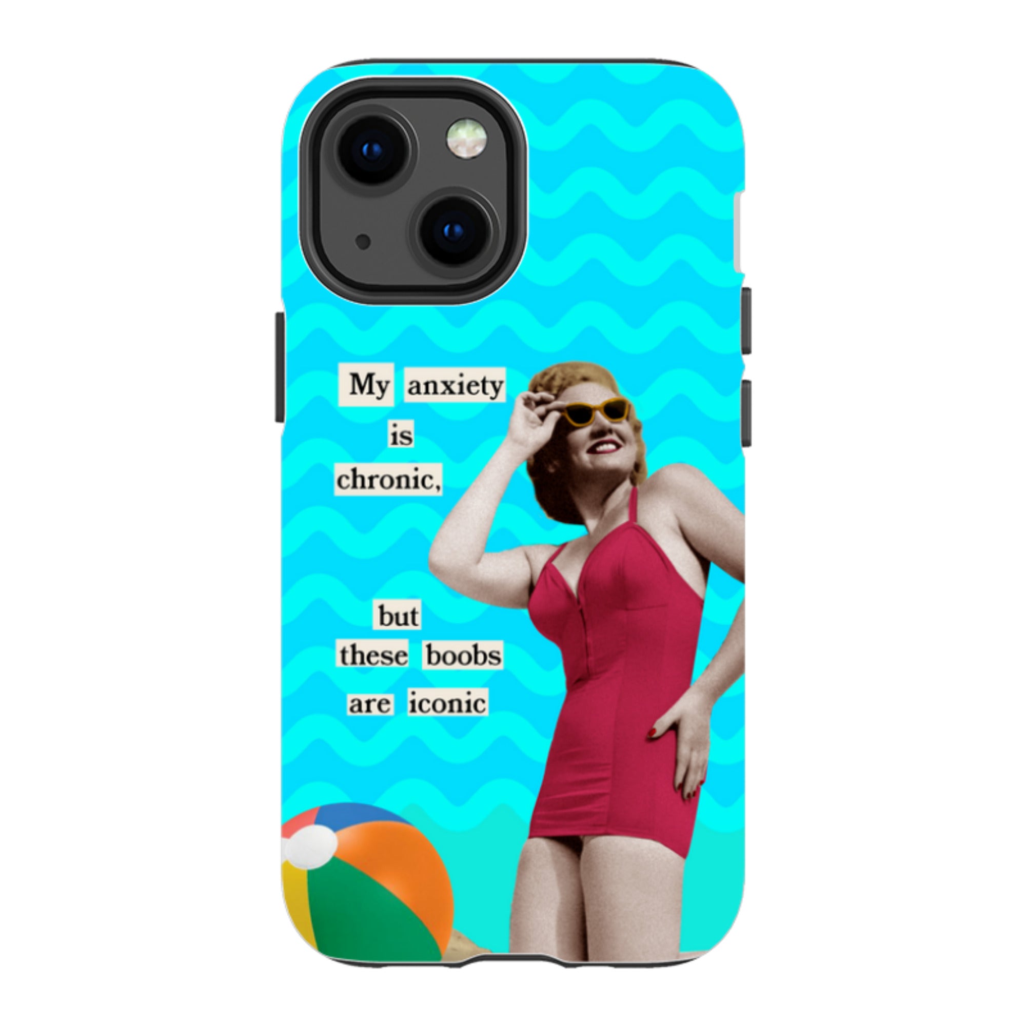 iPhone Tough Case - Boobs By Clare Jordan