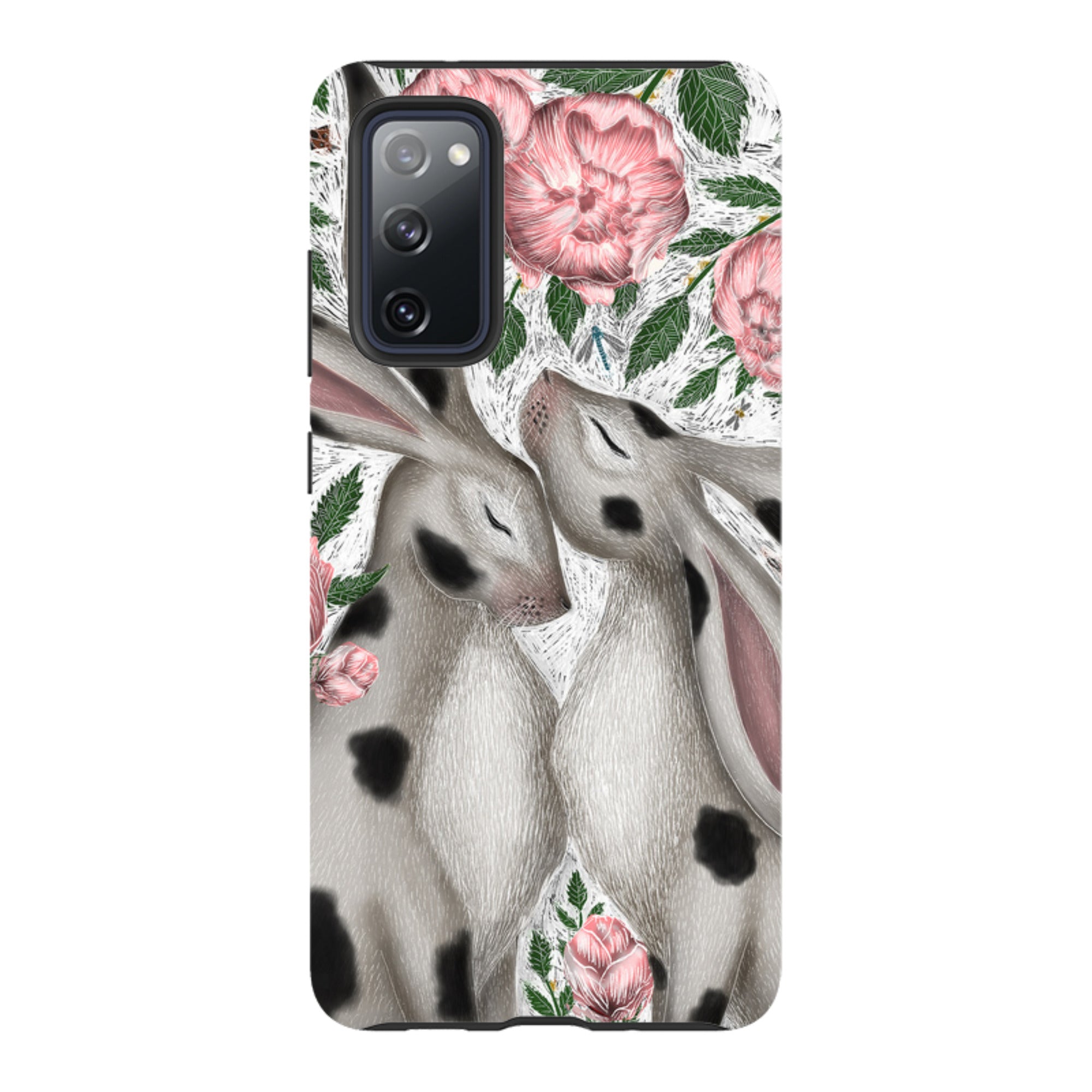 Samsung Tough Case - Hares And Peonies By Catherine Rowe