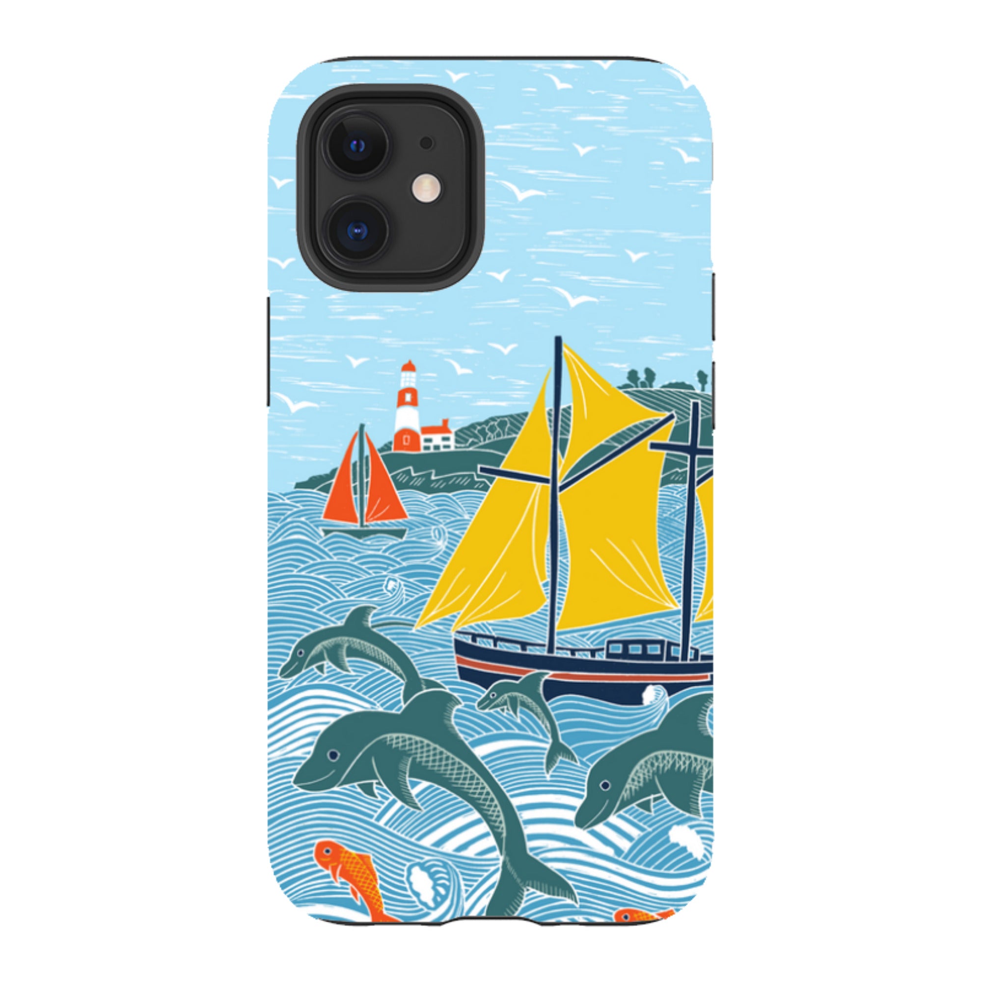 iPhone Case - Dolphins By Kate Heiss