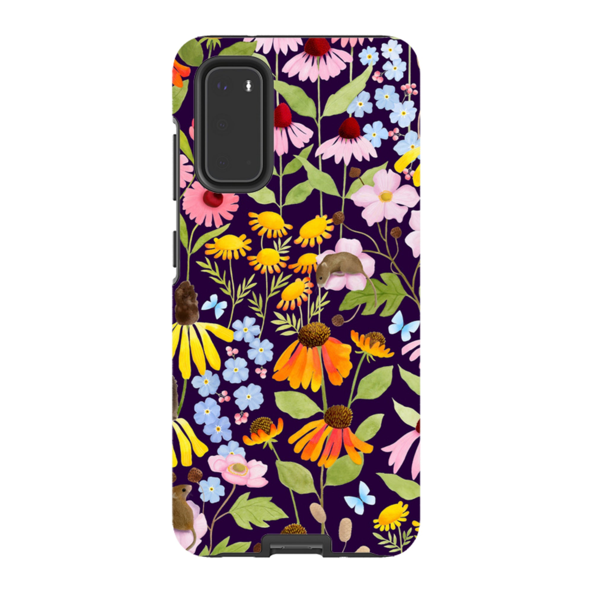 Samsung Tough Case - Mice And Wildflowers By Bex Parkin