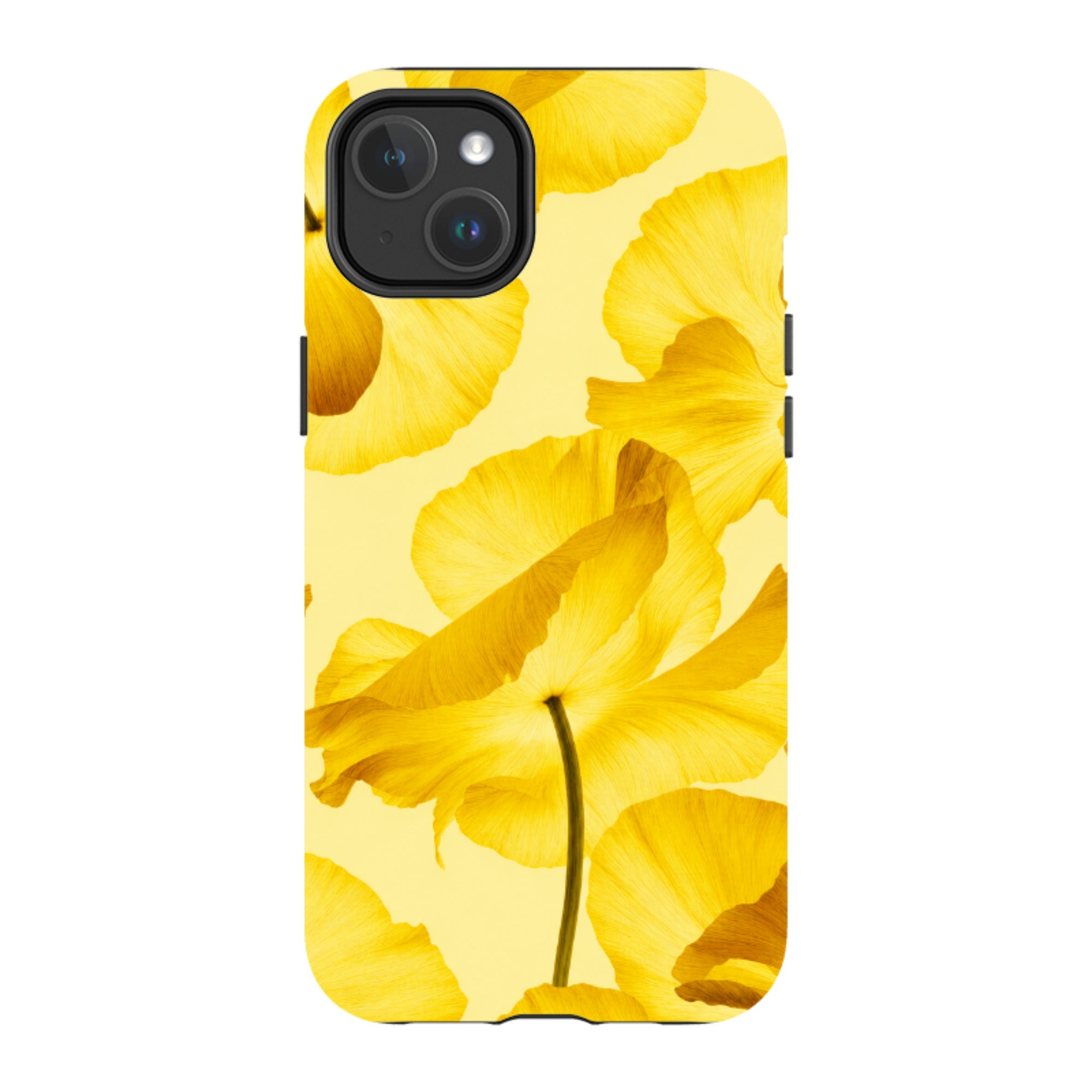 iPhone MagSafe Tough Case - Yellow Poppy