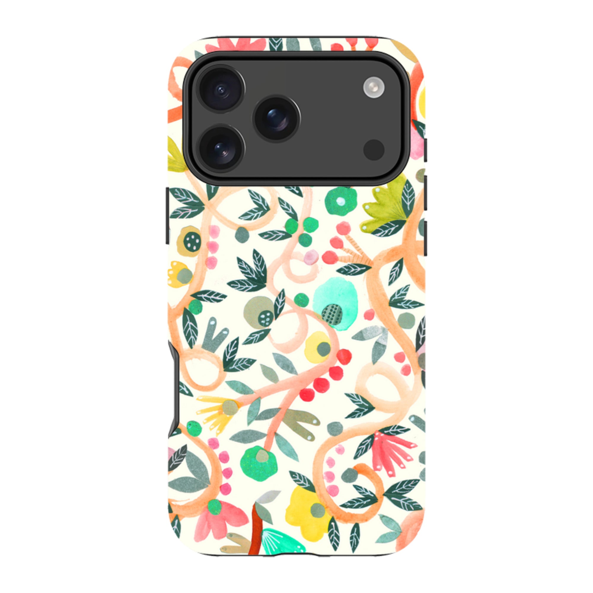 iPhone Tough Case - Floral By Gabriela Larios