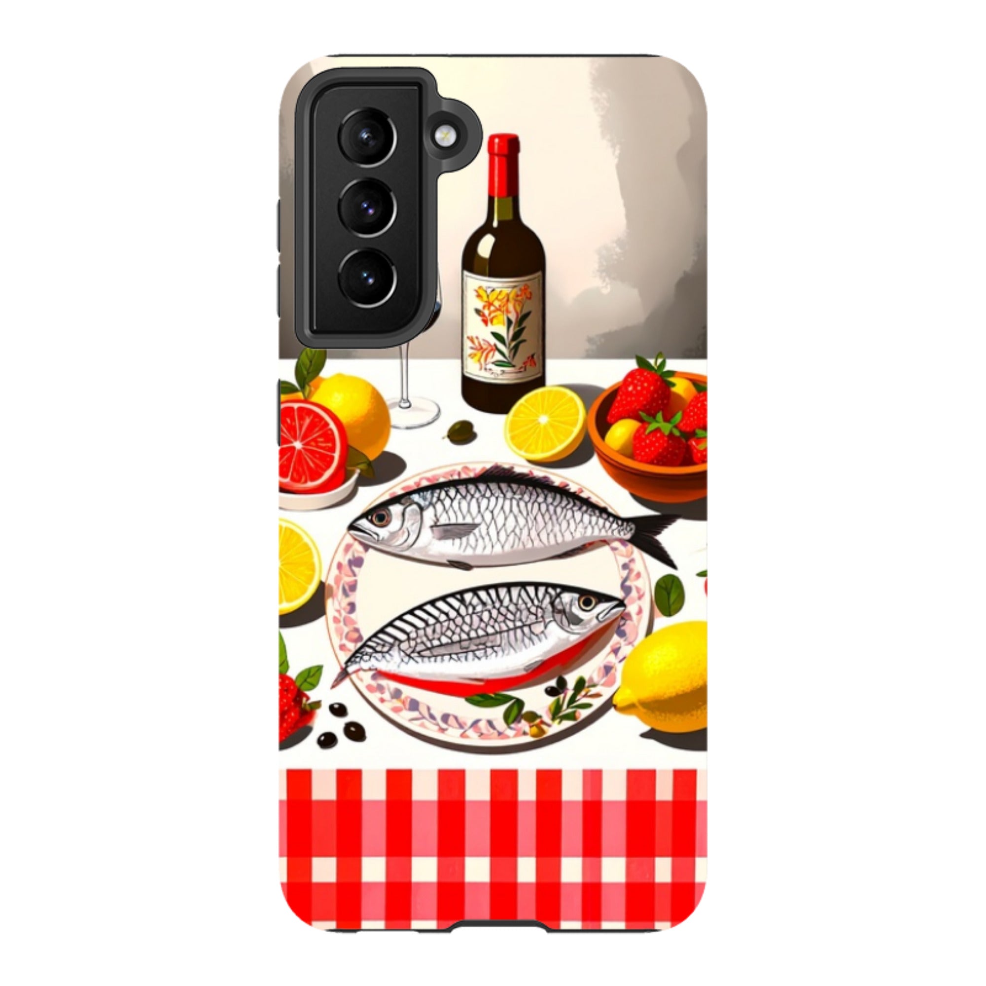 Samsung Tough Case - Plate Of Sardines