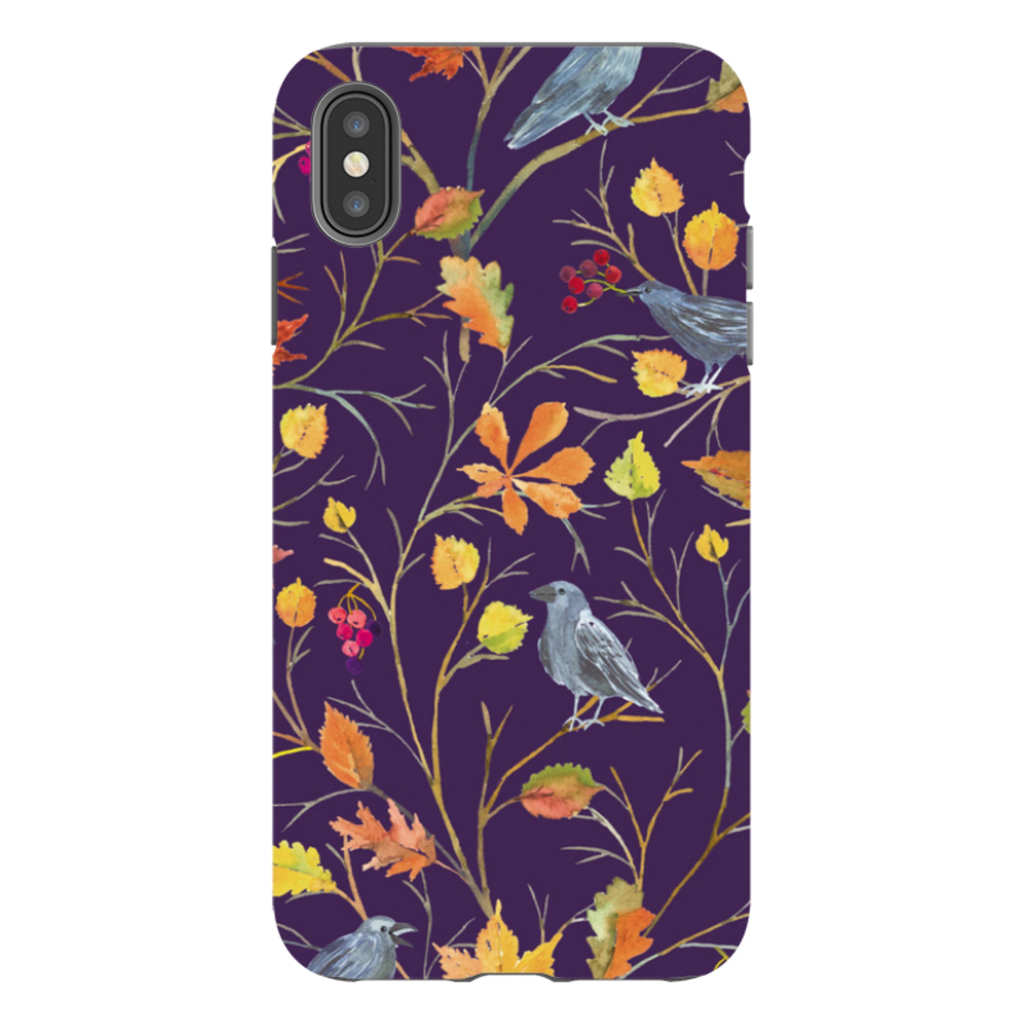 iPhone Tough Case - Autumn Pattern By Elisabeth Haager