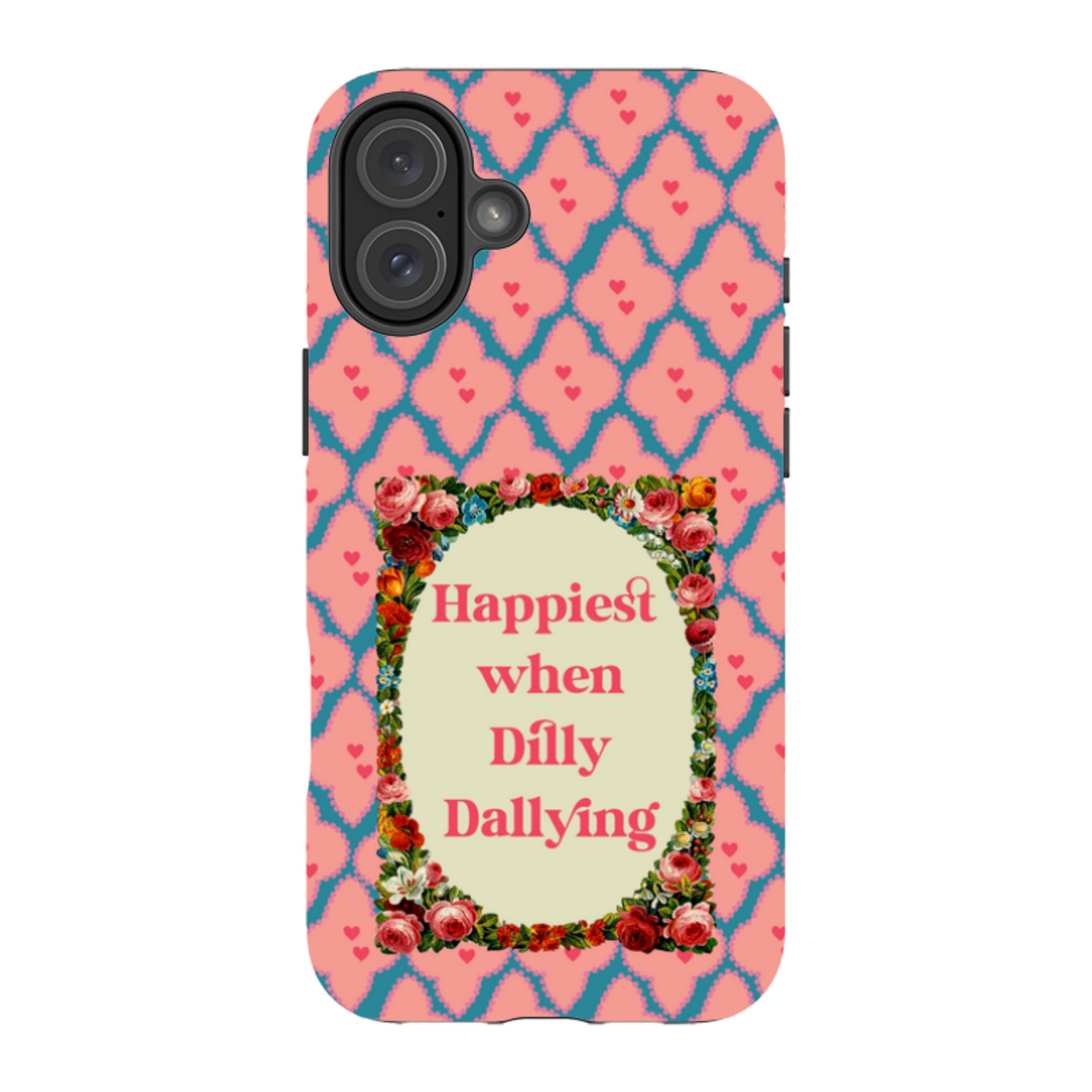 iPhone Tough Case - Dilly Dally By Clare Jordan