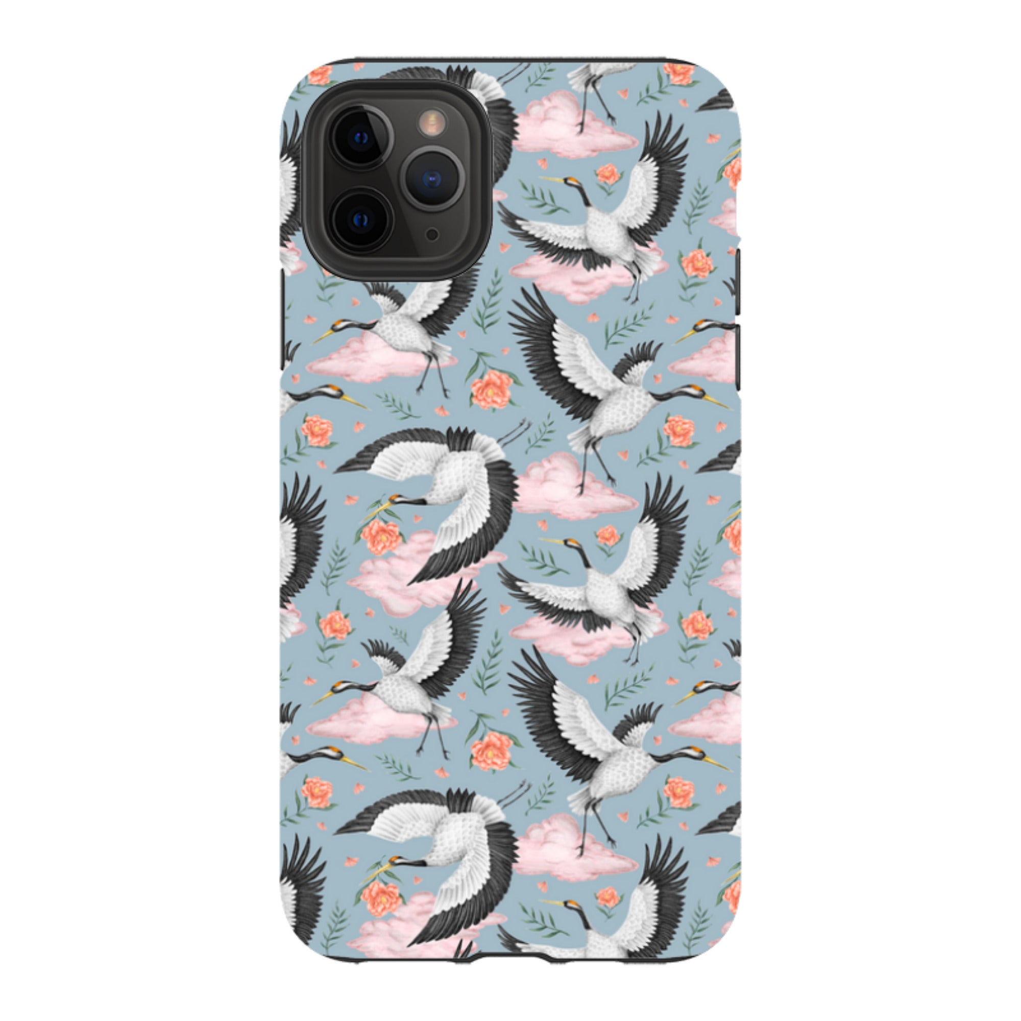 iPhone Tough Case - Flight Of The Cranes By Catherine Rowe