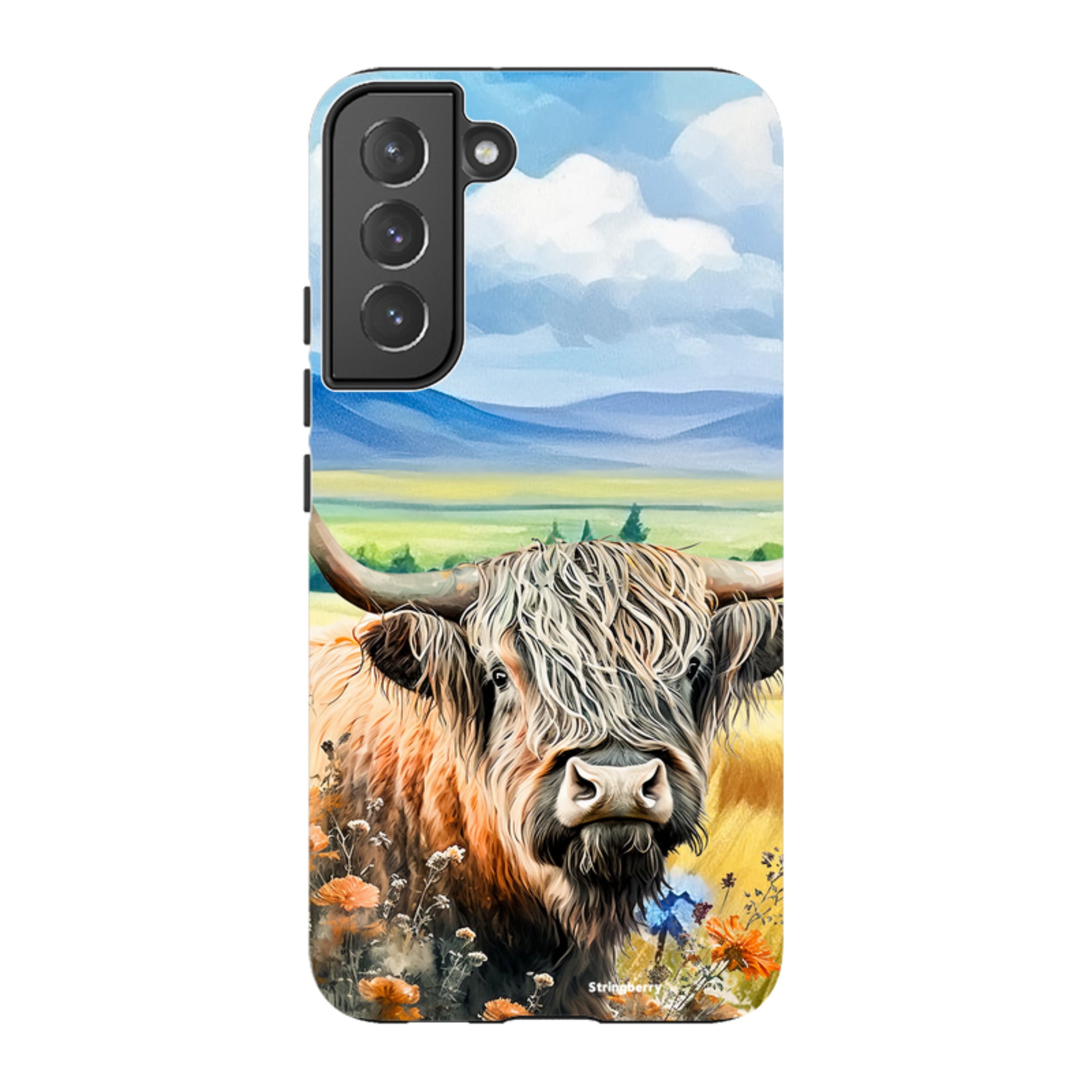 Samsung Tough Case - Highland Cow V