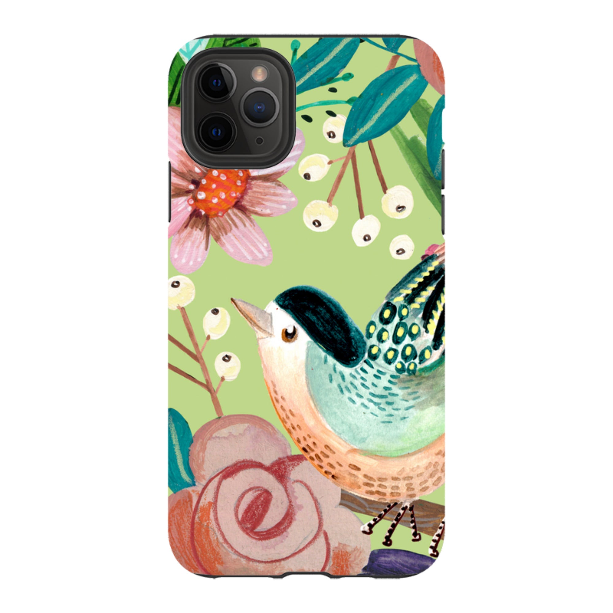 iPhone Tough Case - Bird By Caroline Bonne Muller