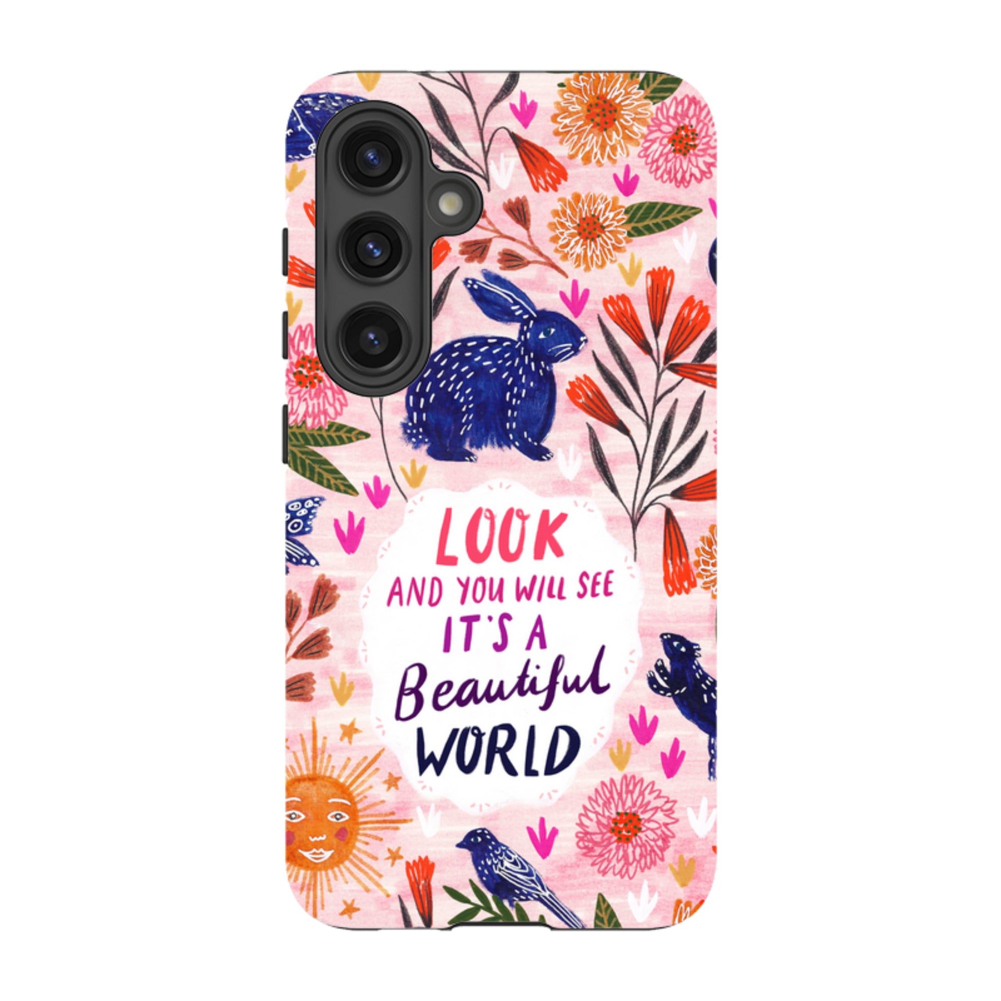 Samsung Tough Case - Beautiful World By Lee Foster Wilson