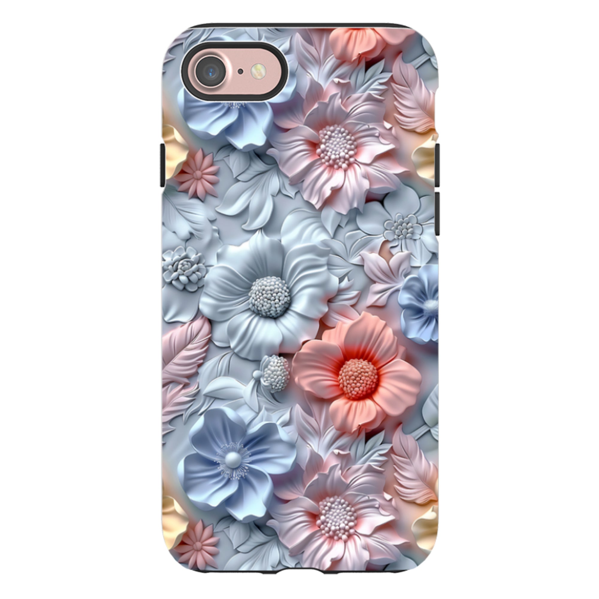 iPhone Tough Case -Marigold Floral