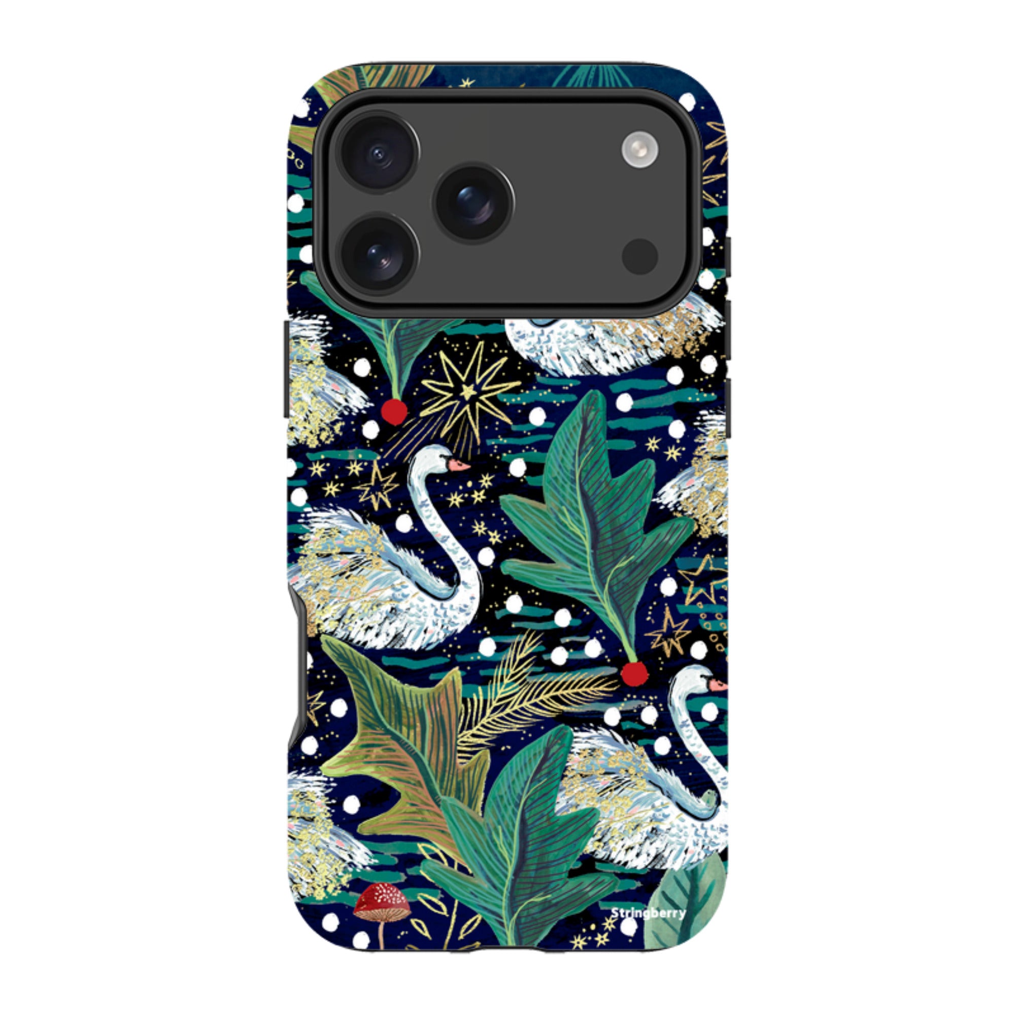 iPhone MagSafe Tough Case - Swan By Emma Frances Grant