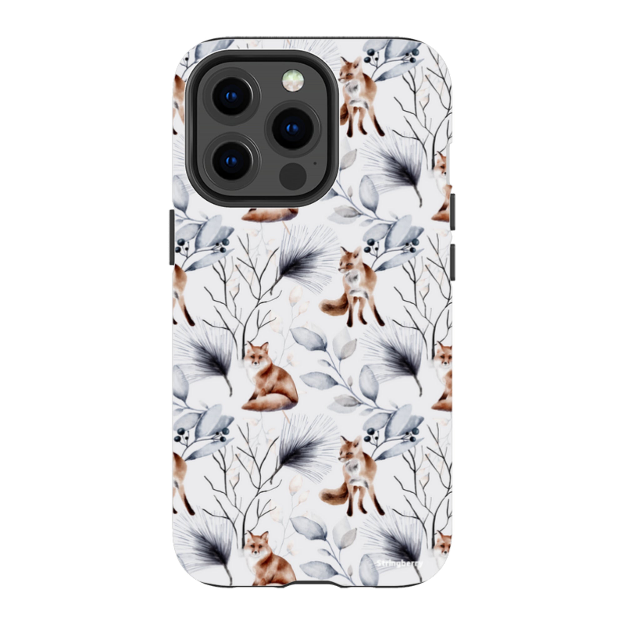 iPhone Tough Case - Foxy Xmas II