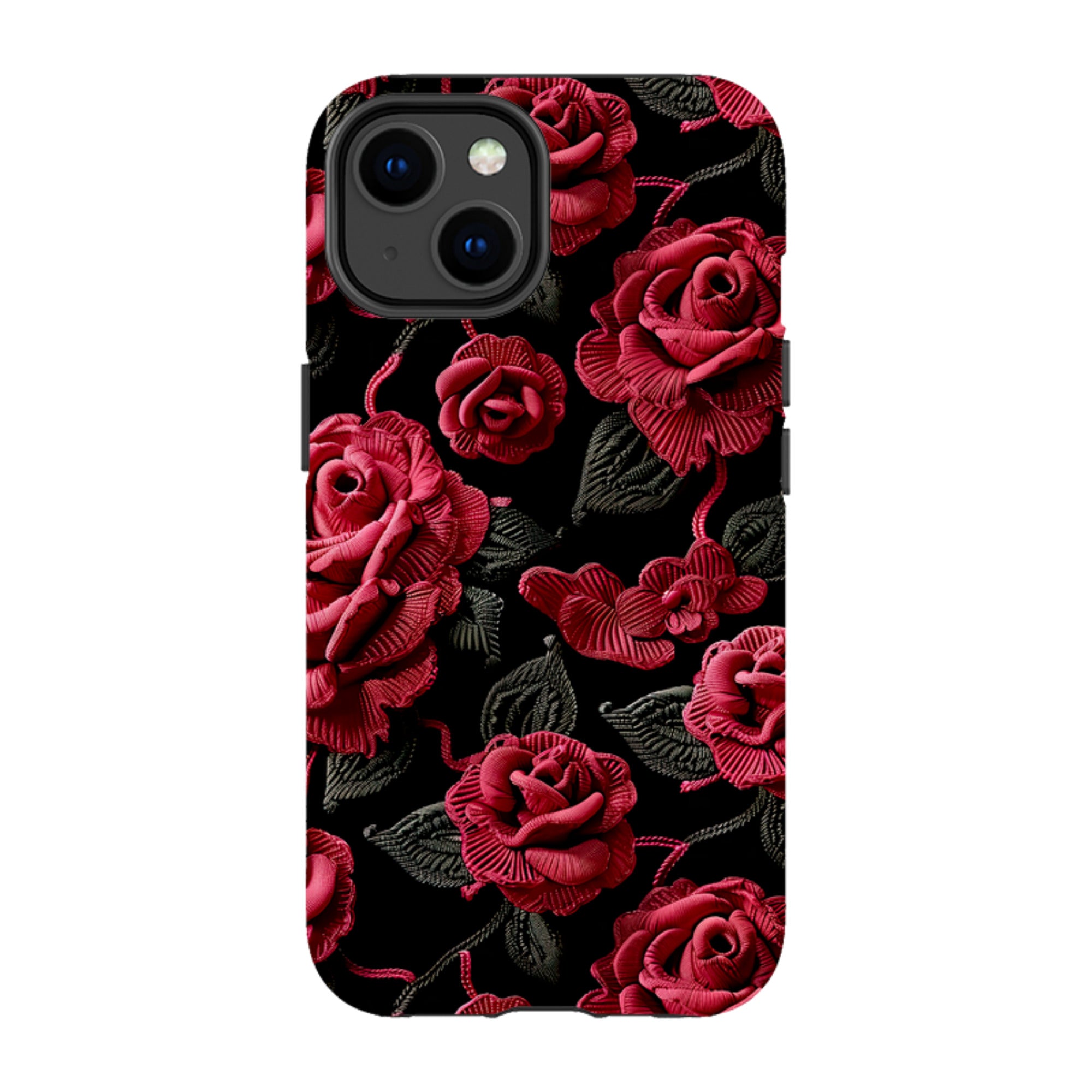 iPhone MagSafe Tough Case - Dark Roses