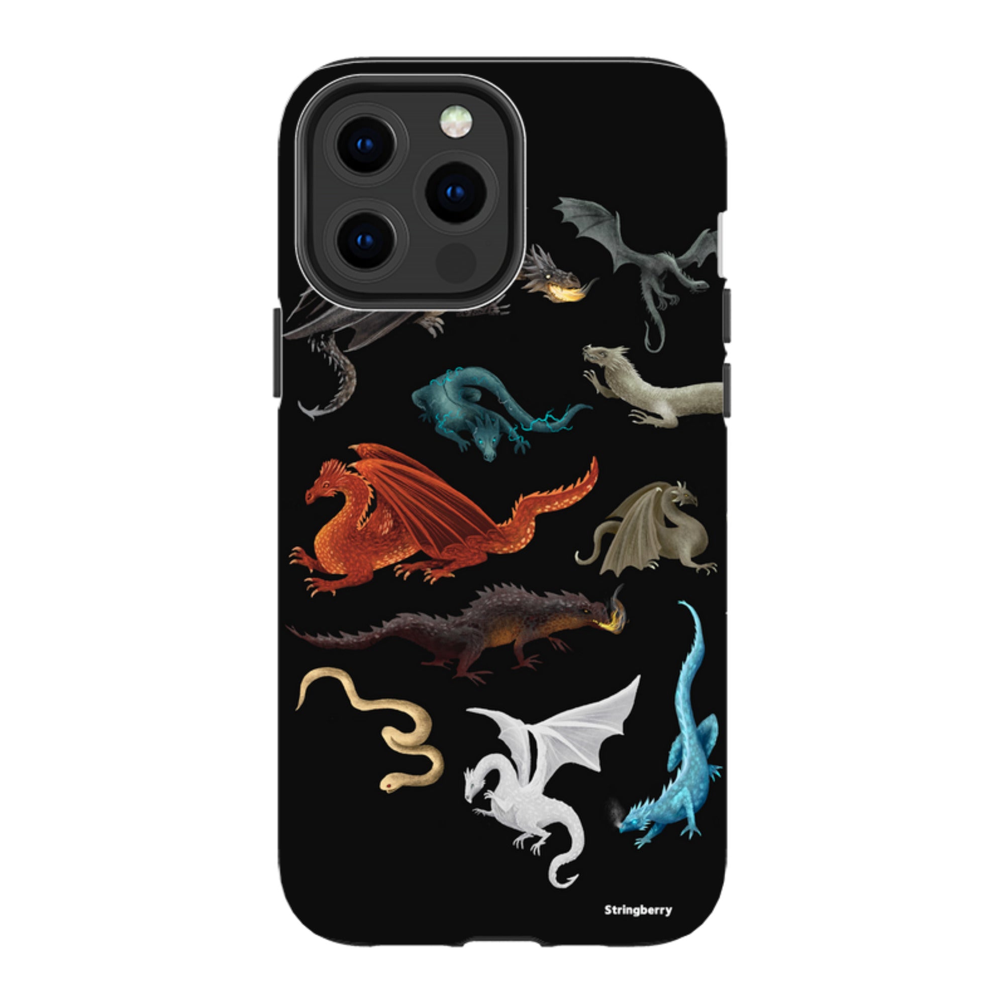 iPhone MagSafe Tough Case - Dragons, Wyverns, Wyrms By Anna Stead