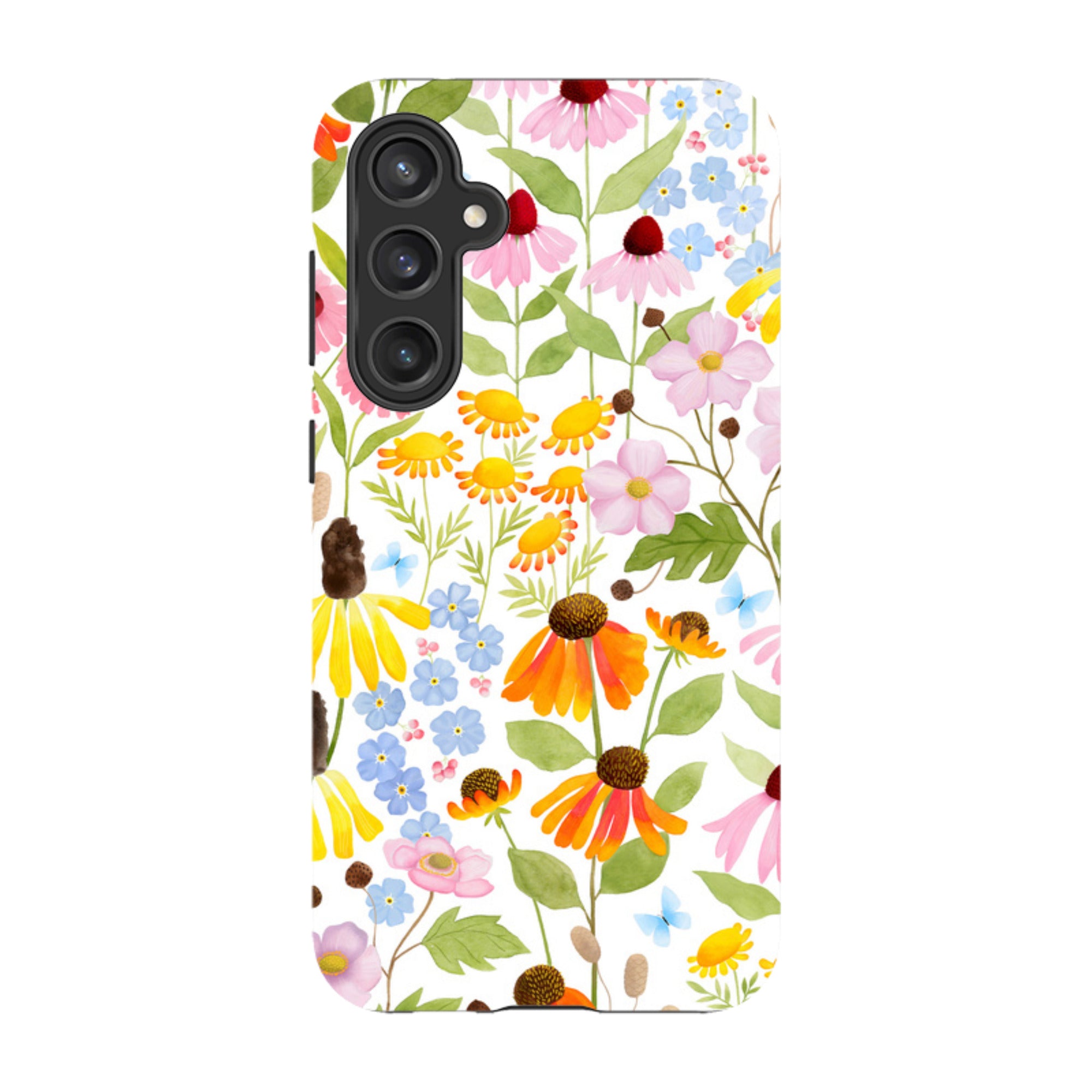 Samsung Tough Case - Wildflower Pattern By Bex Parkin