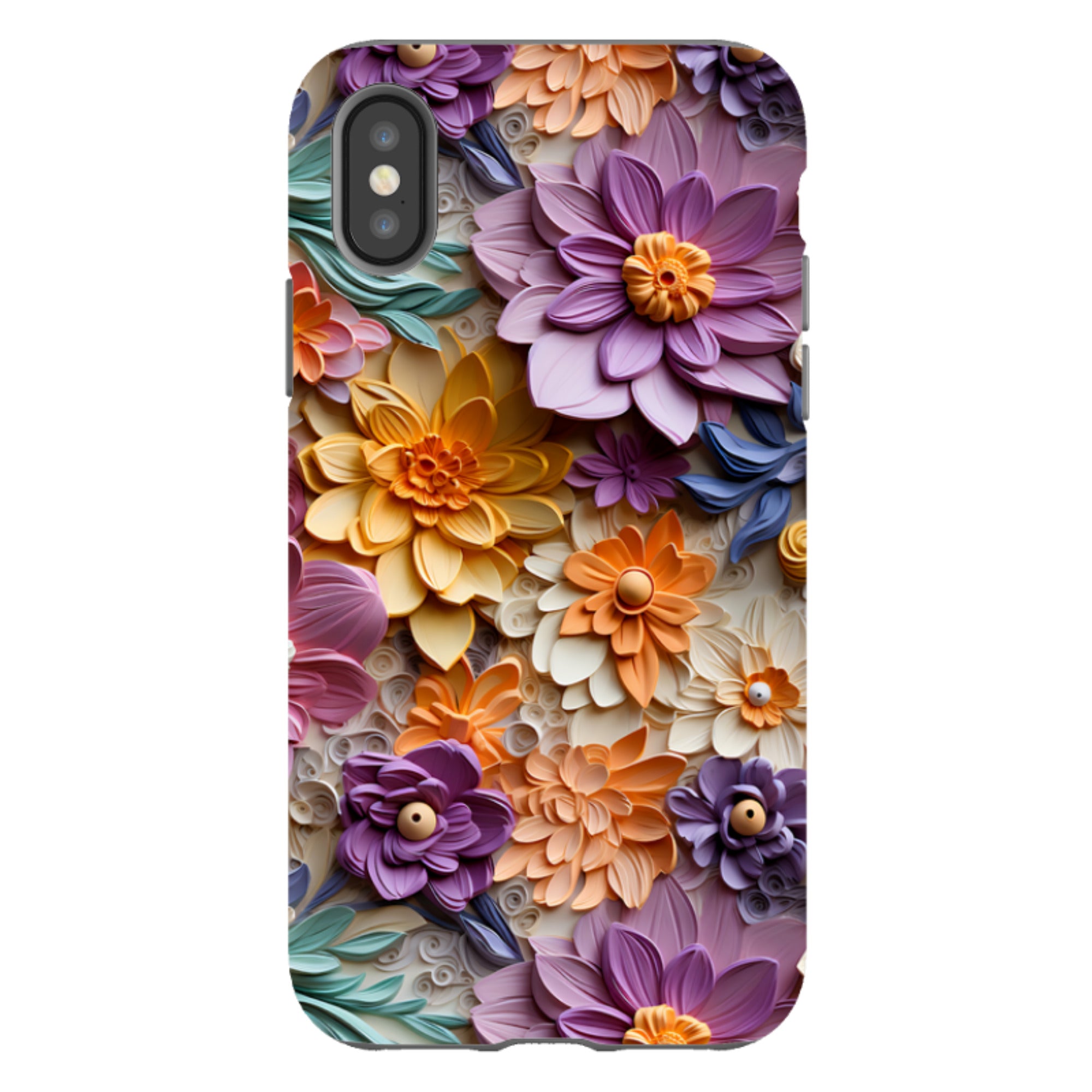 iPhone Tough Case -Renata Floral