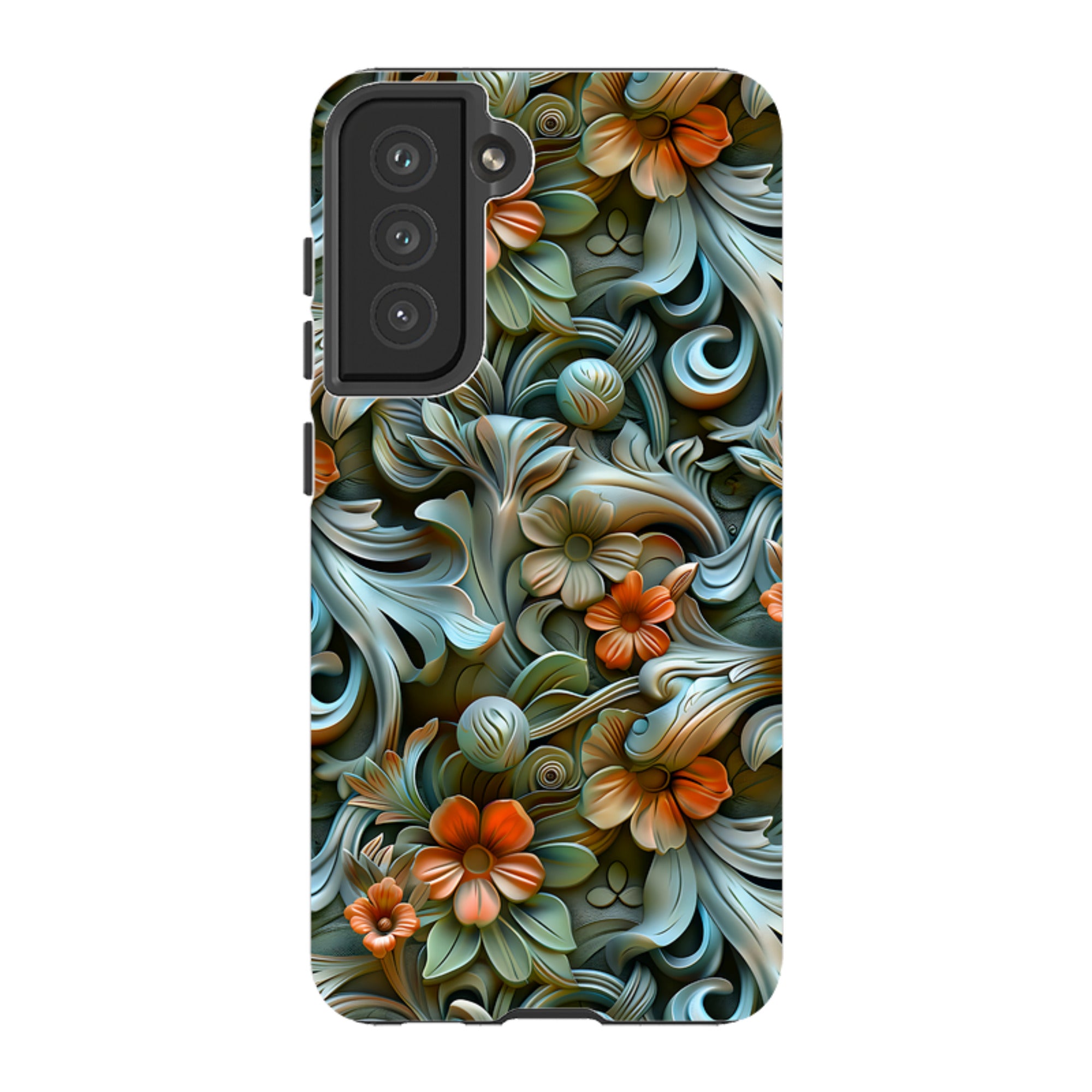 Samsung Tough Case - Clover Floral
