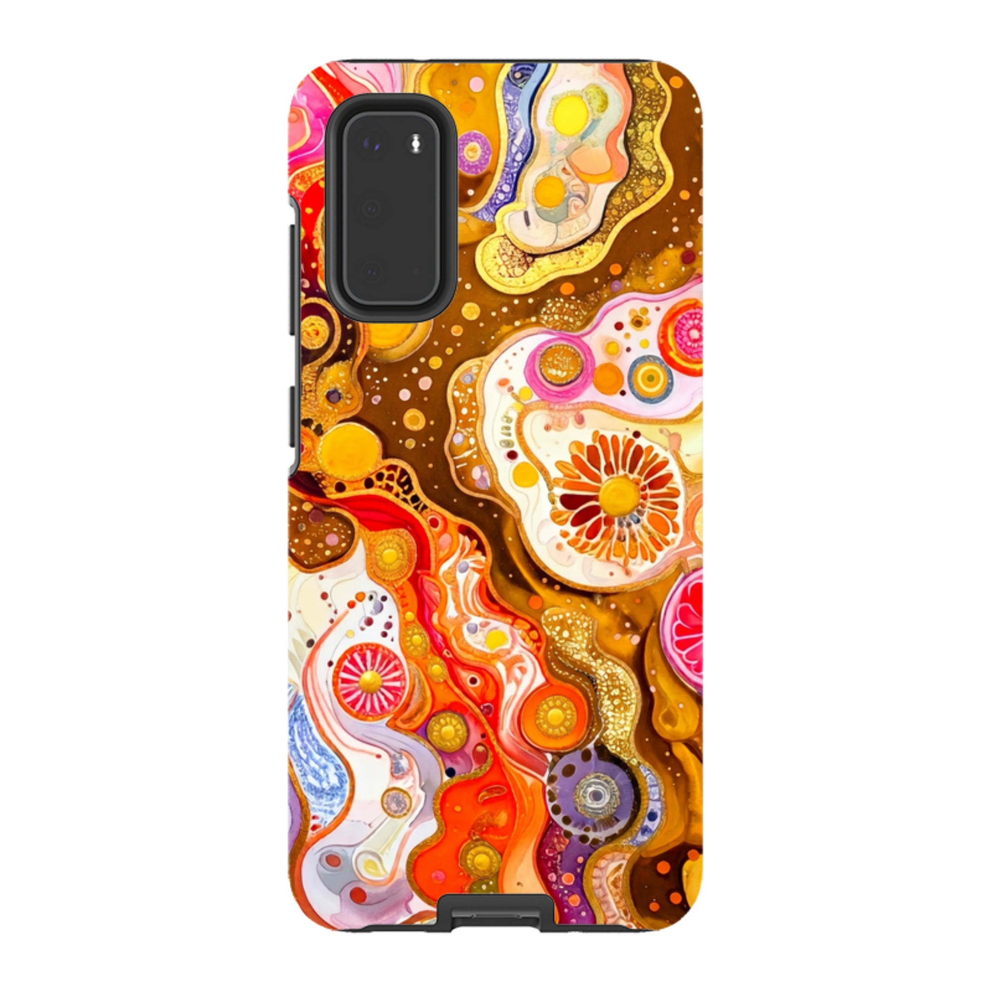 Samsung Tough  Case - Fire Marble