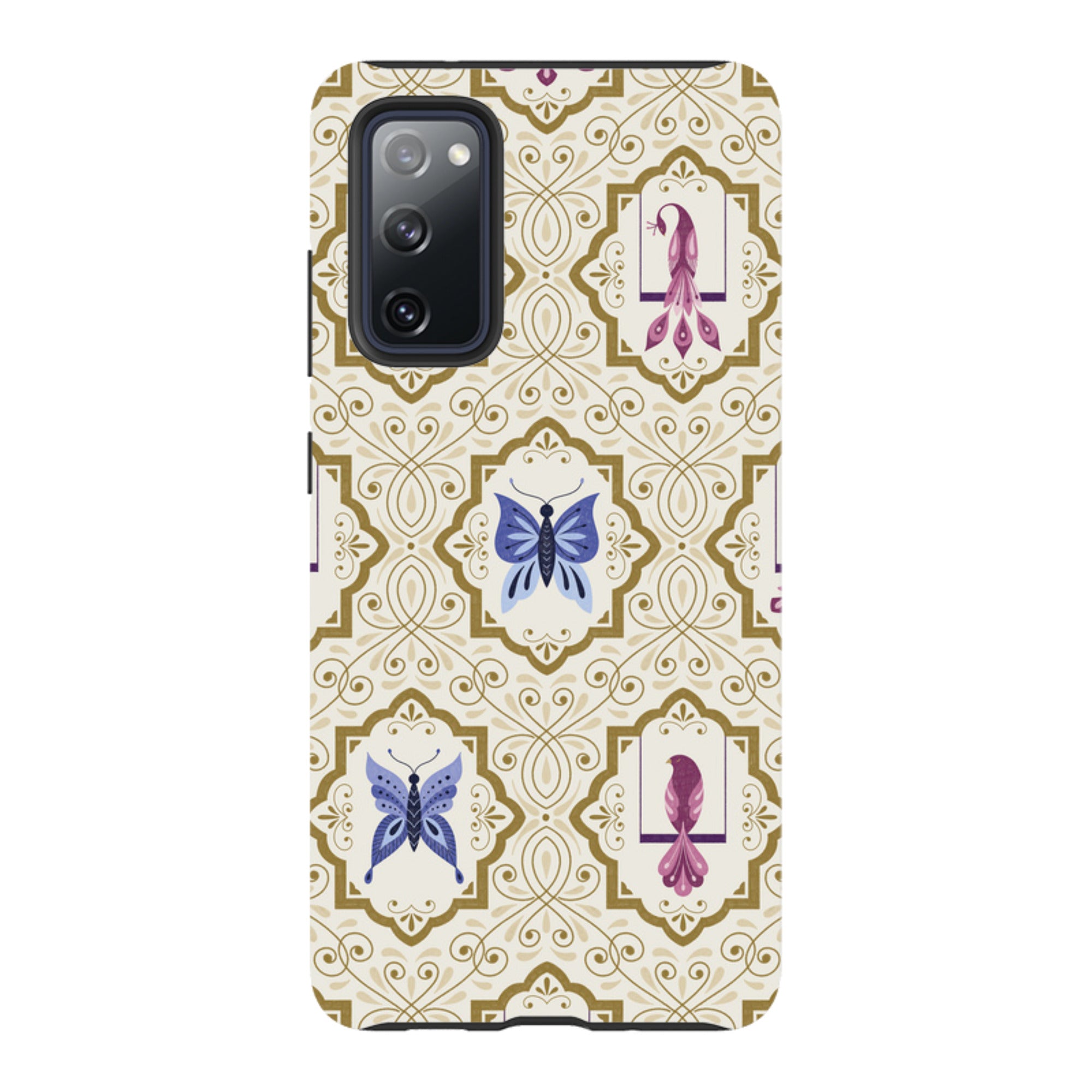 Samsung Tough Case - Wingframes Ivory By Jenny Zemanek