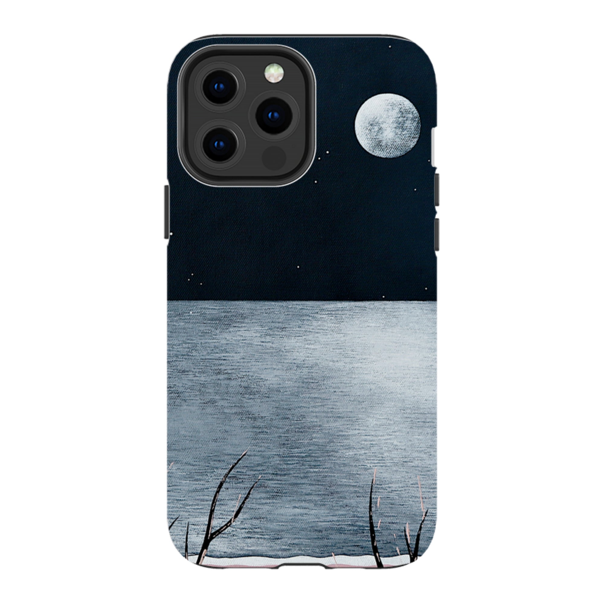 iPhone Tough Case - Night Of The Huge Moon By Natasha Newton