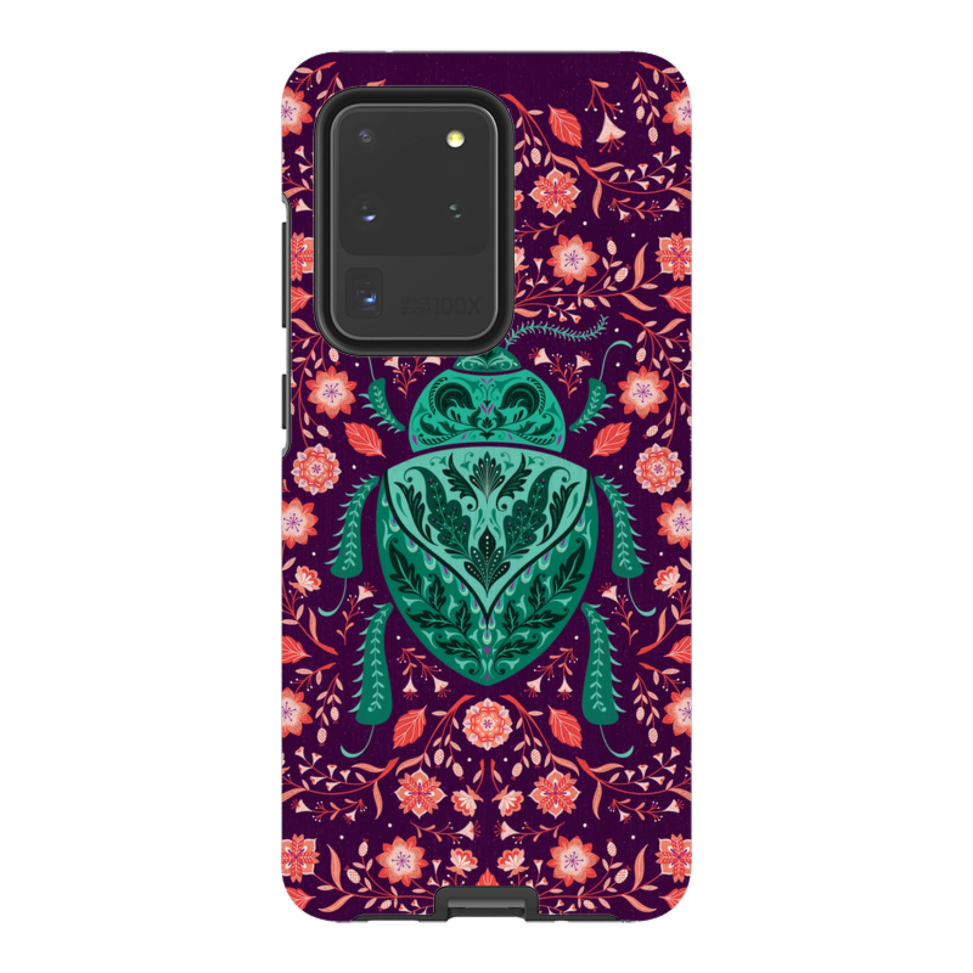 Samsung Tough Case - Beetle By Jenny Zemanek