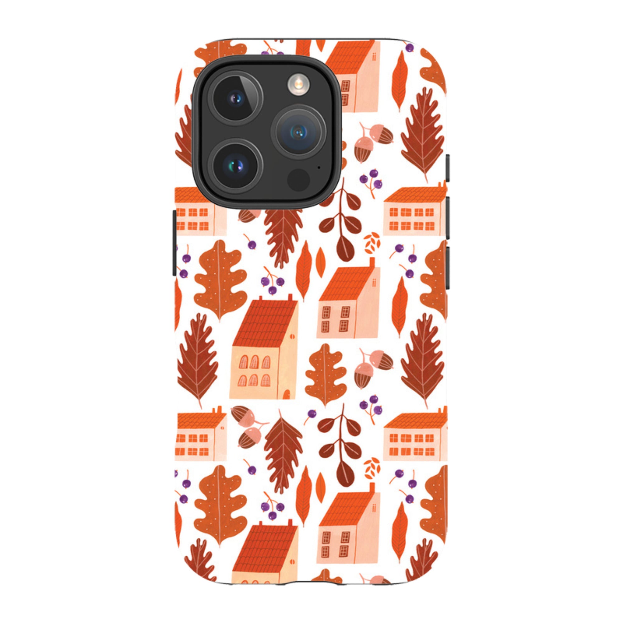 iPhone MagSafe Tough Case -  Autumn Pattern By Madalina Andronic