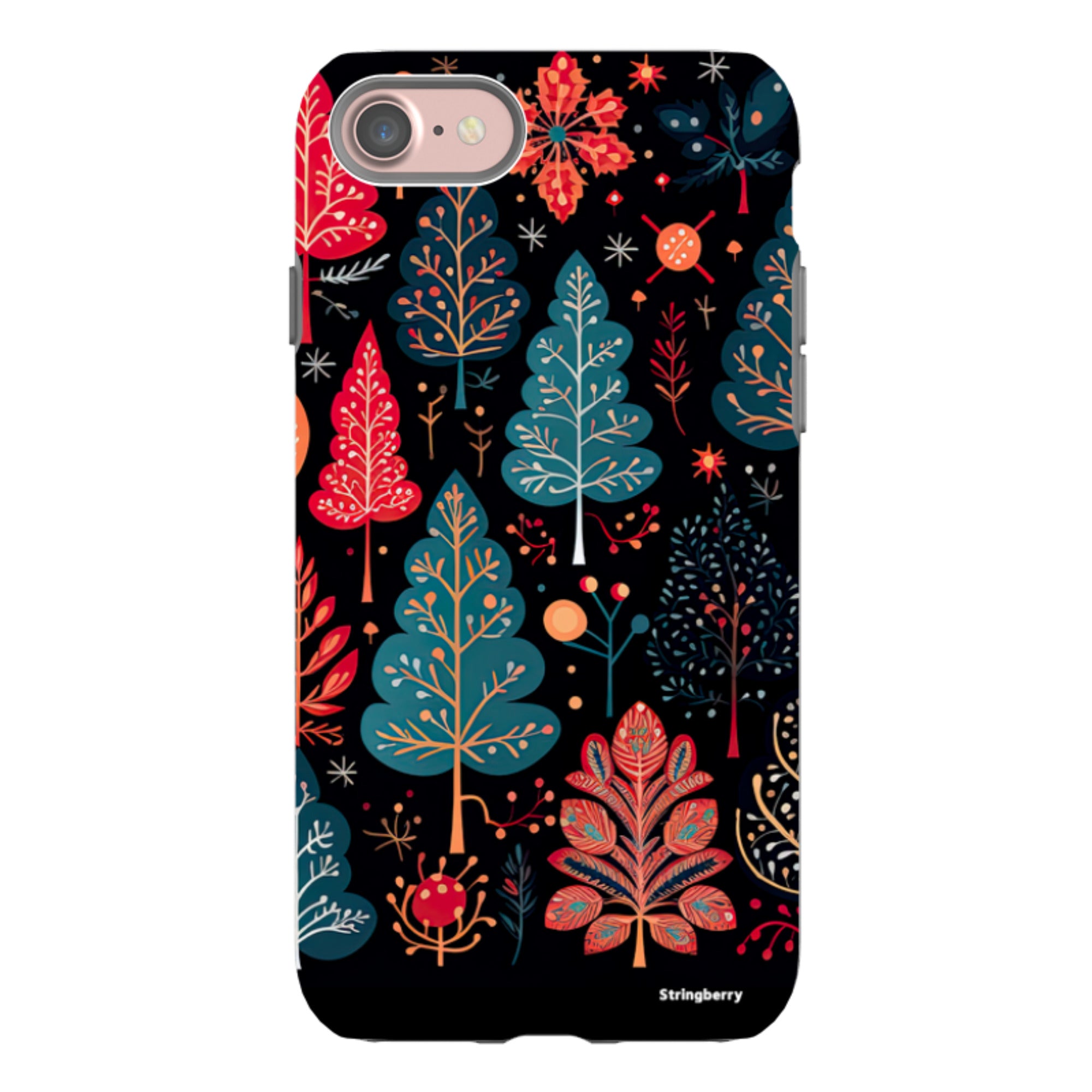 iPhone Tough Case - Dark Winter Forest