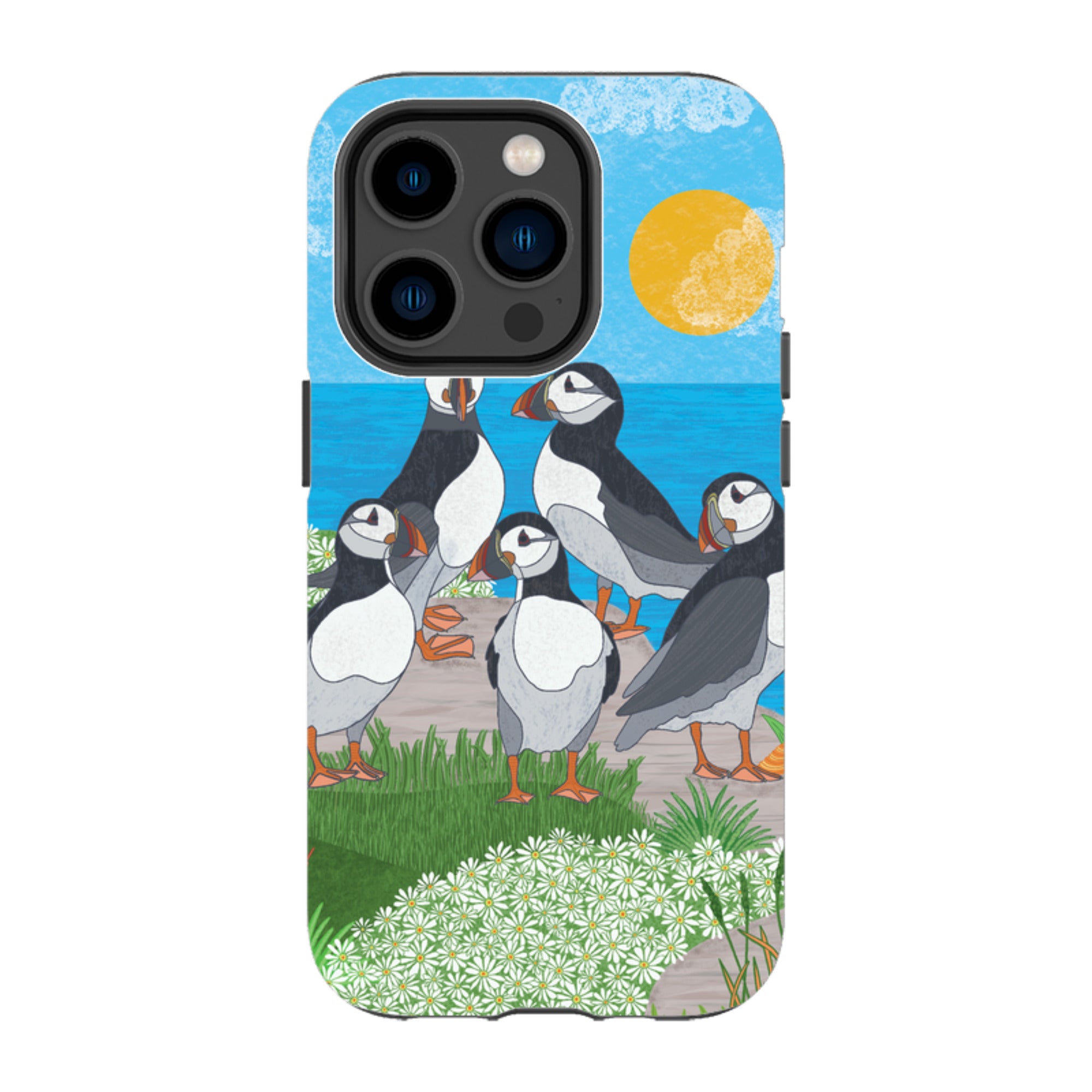 iPhone Case - Puffins By Natalie Pedetti Prack