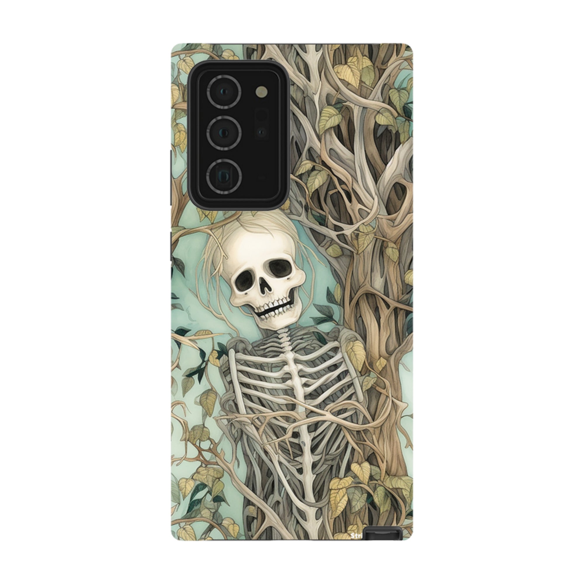 Samsung Tough Case - Skeletal Floral