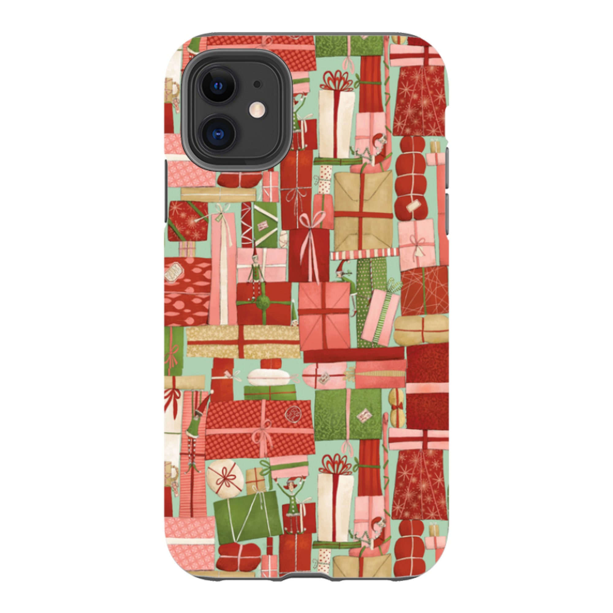 iPhone Tough Case - Santas Helpers By Maja Lindberg