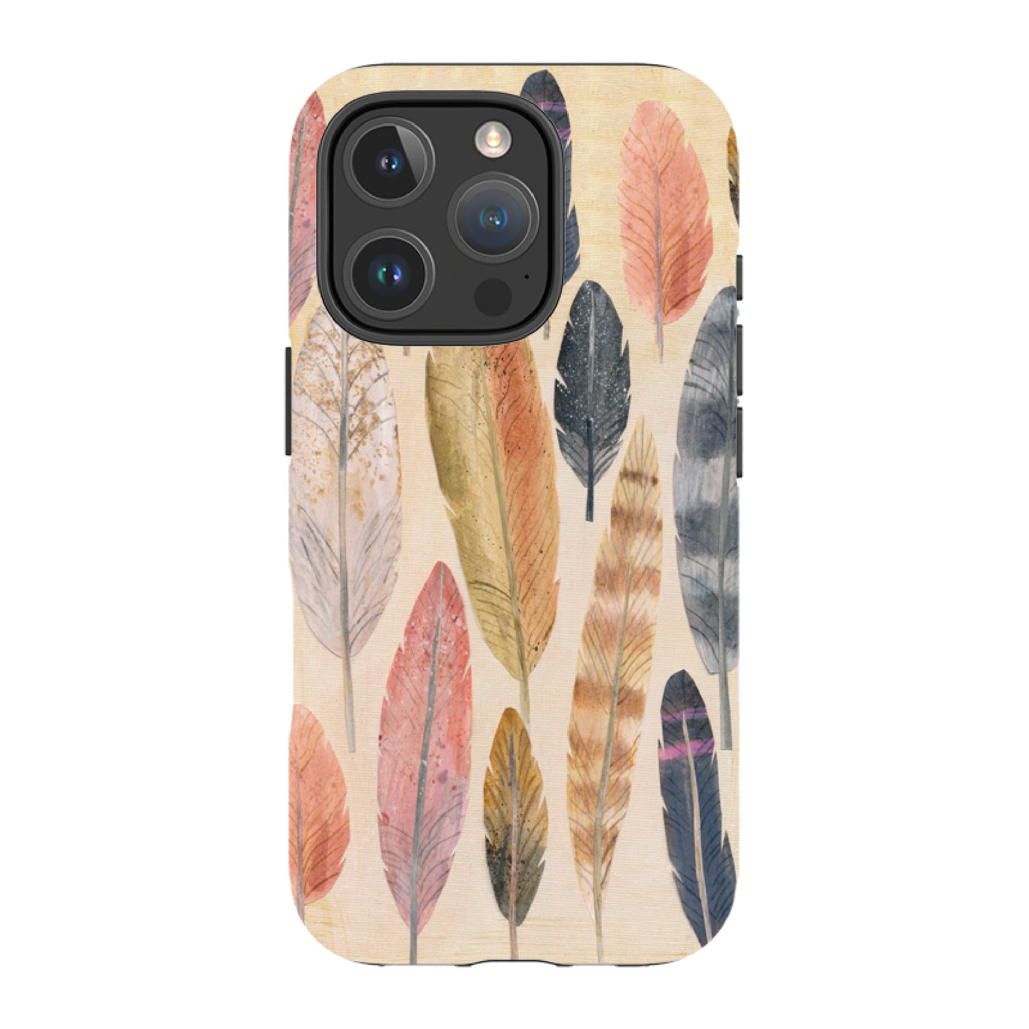iPhone Tough Case - Feathers By Tracey English